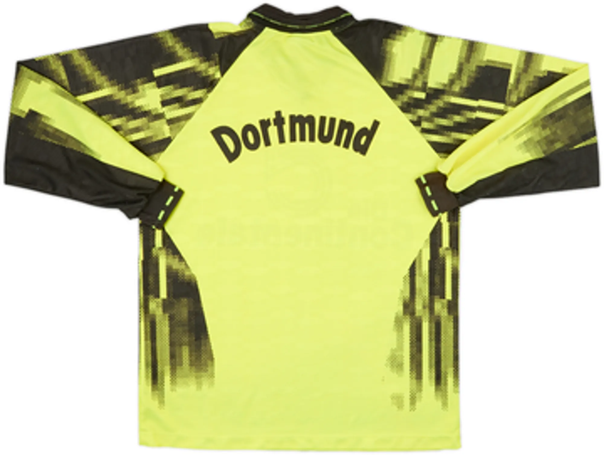 1992-93 Borussia Dortmund Home L/S Shirt - 9/10 - (M)