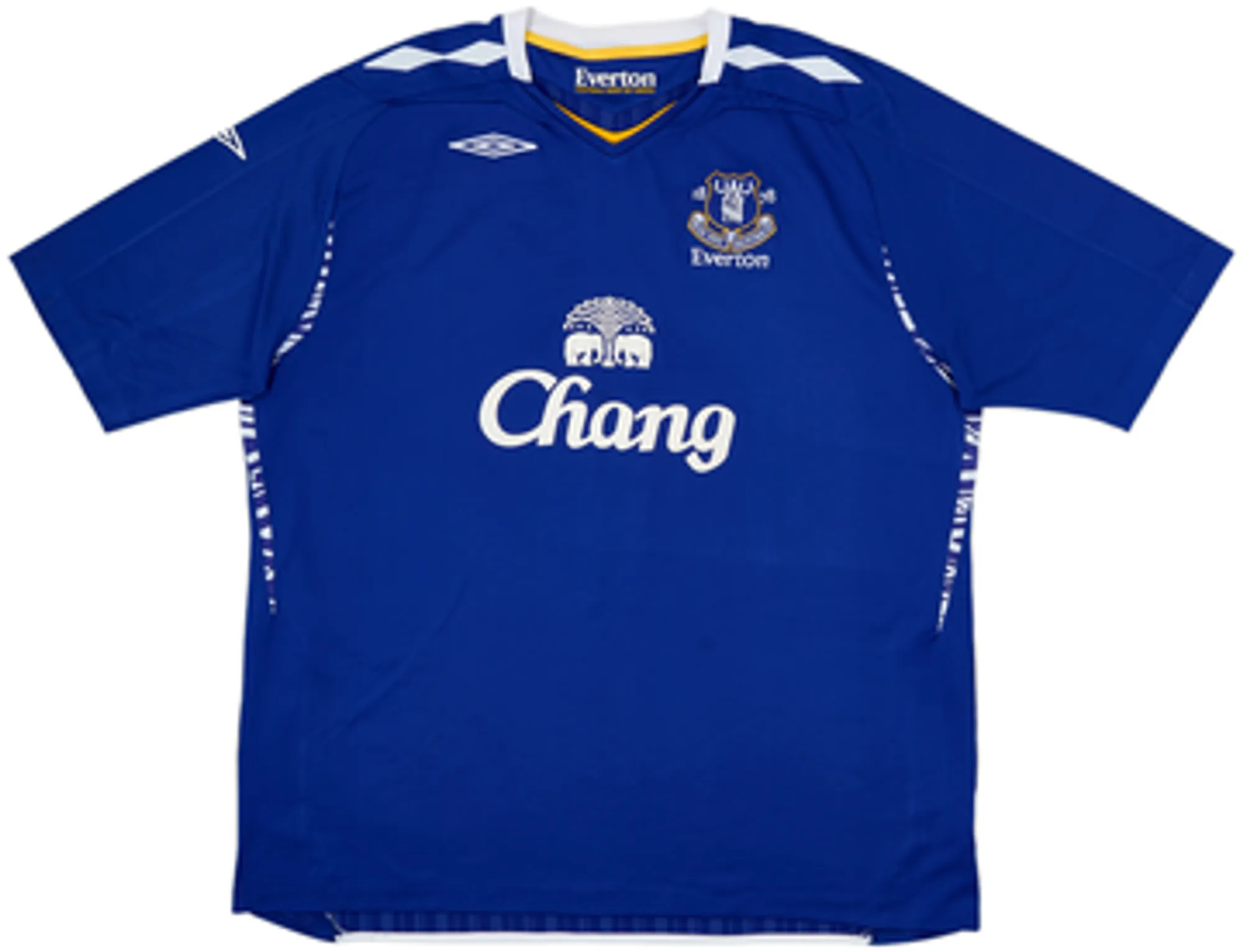2007-08 Everton Home Shirt Gravesen #10 - 7/10 - (XXL)