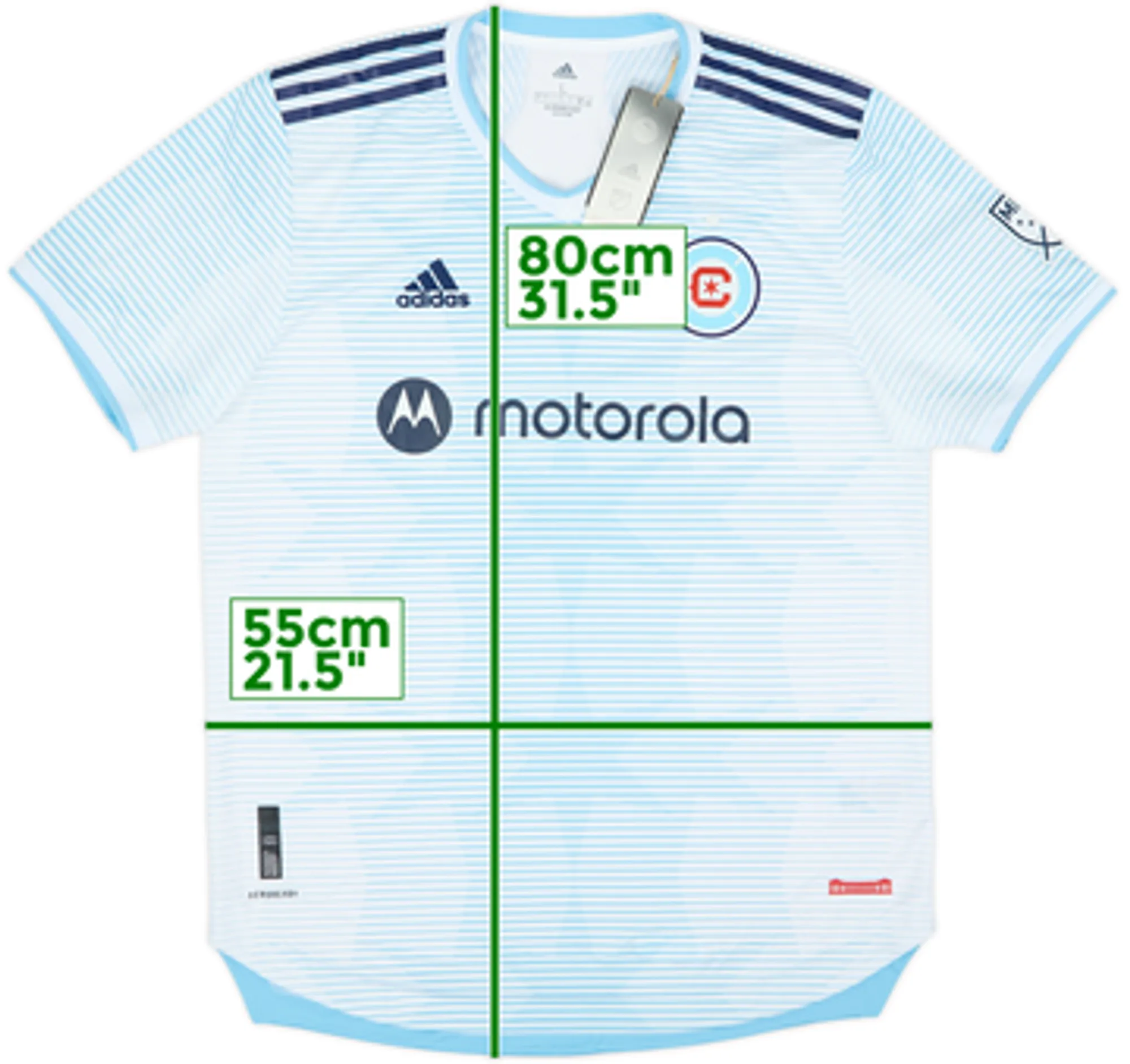 2022 Chicago Fire Authentic Away Shirt (L)