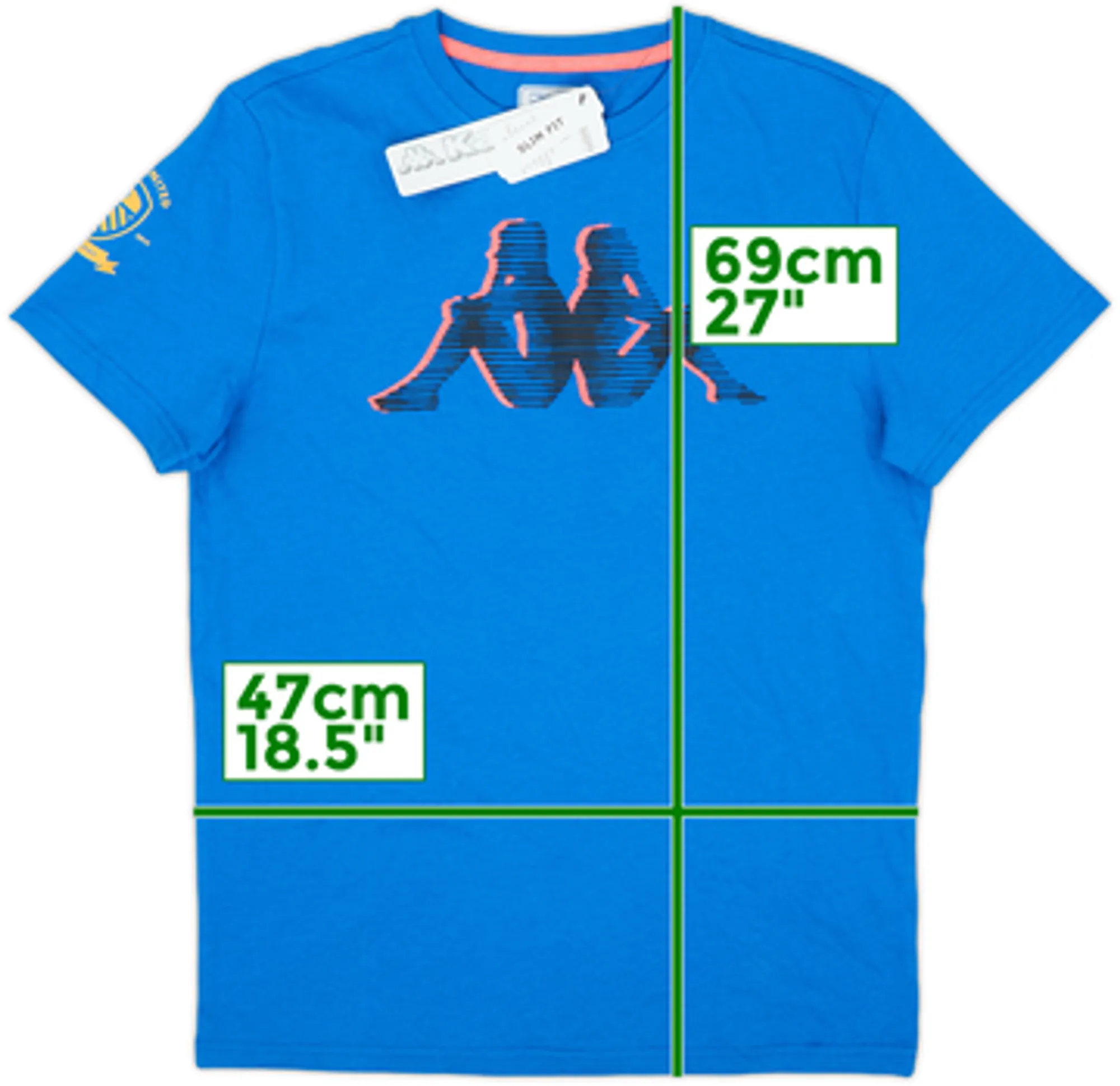 2019-20 Leeds United Kappa Tee (M)