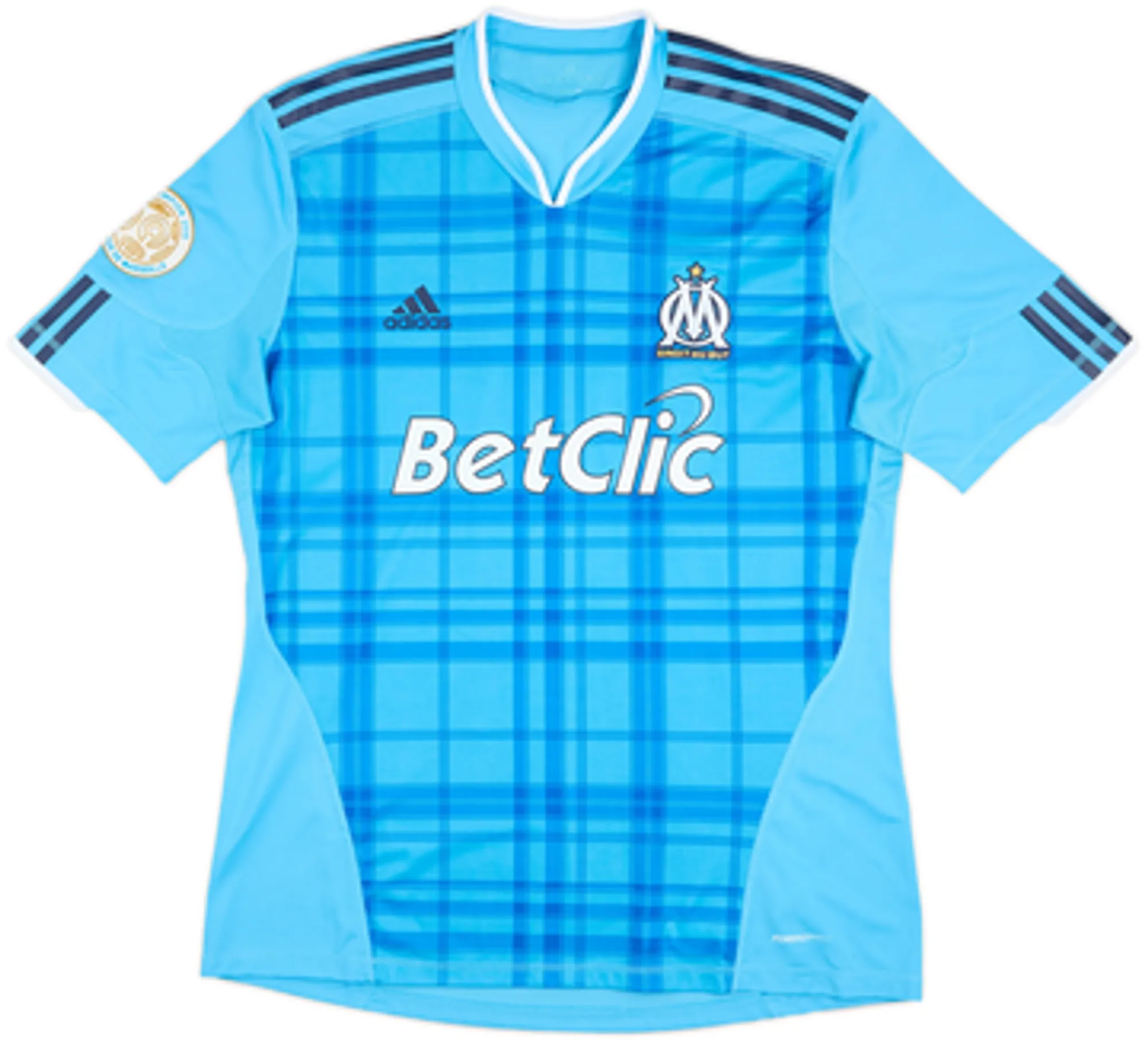 2010-11 Olympique Marseille Player Issue Away Shirt Azpilicueta #2 - 6/10 - (L)