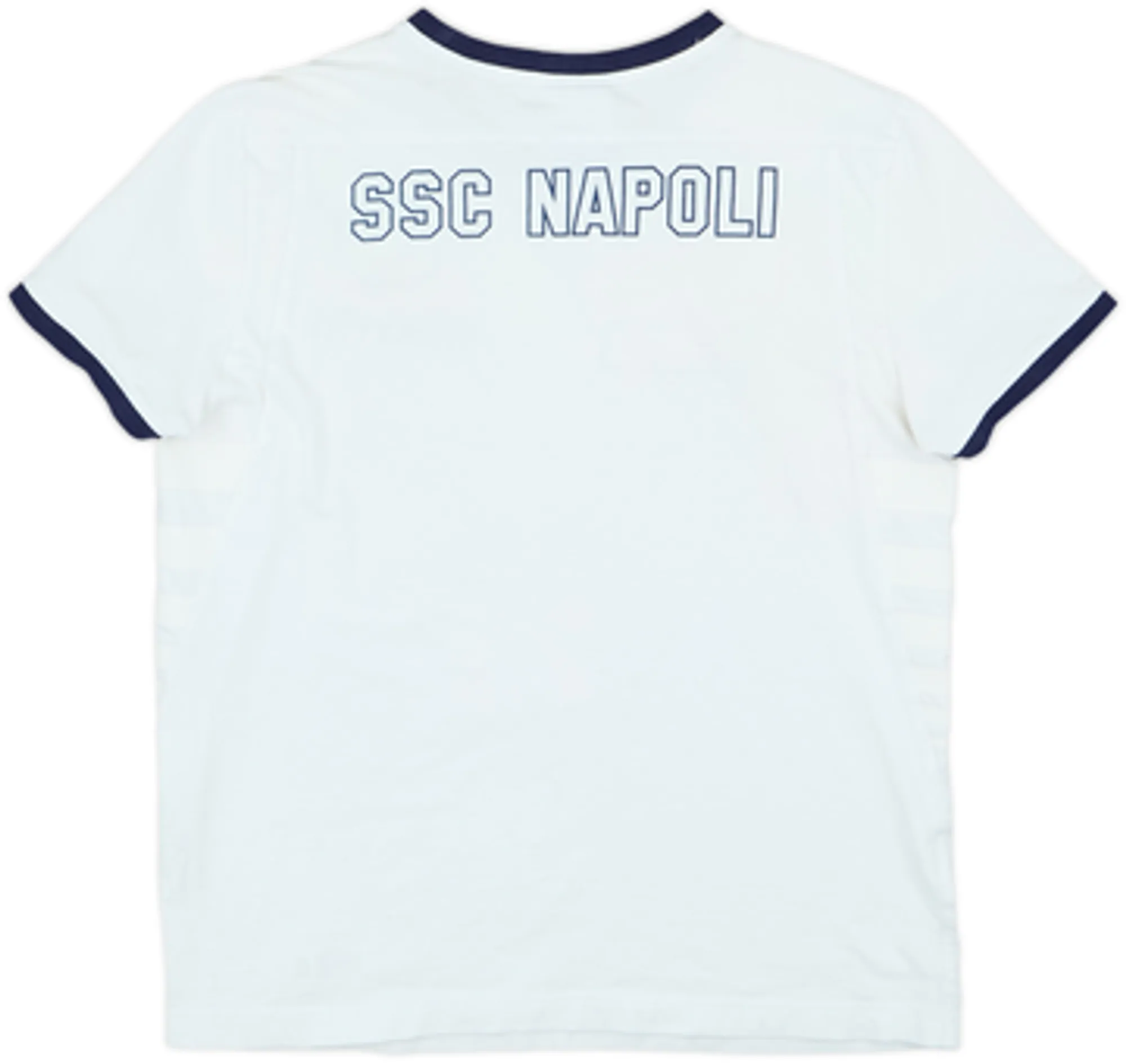 2011-12 Napoli Macron Cotton Tee - 6/10 - (S)