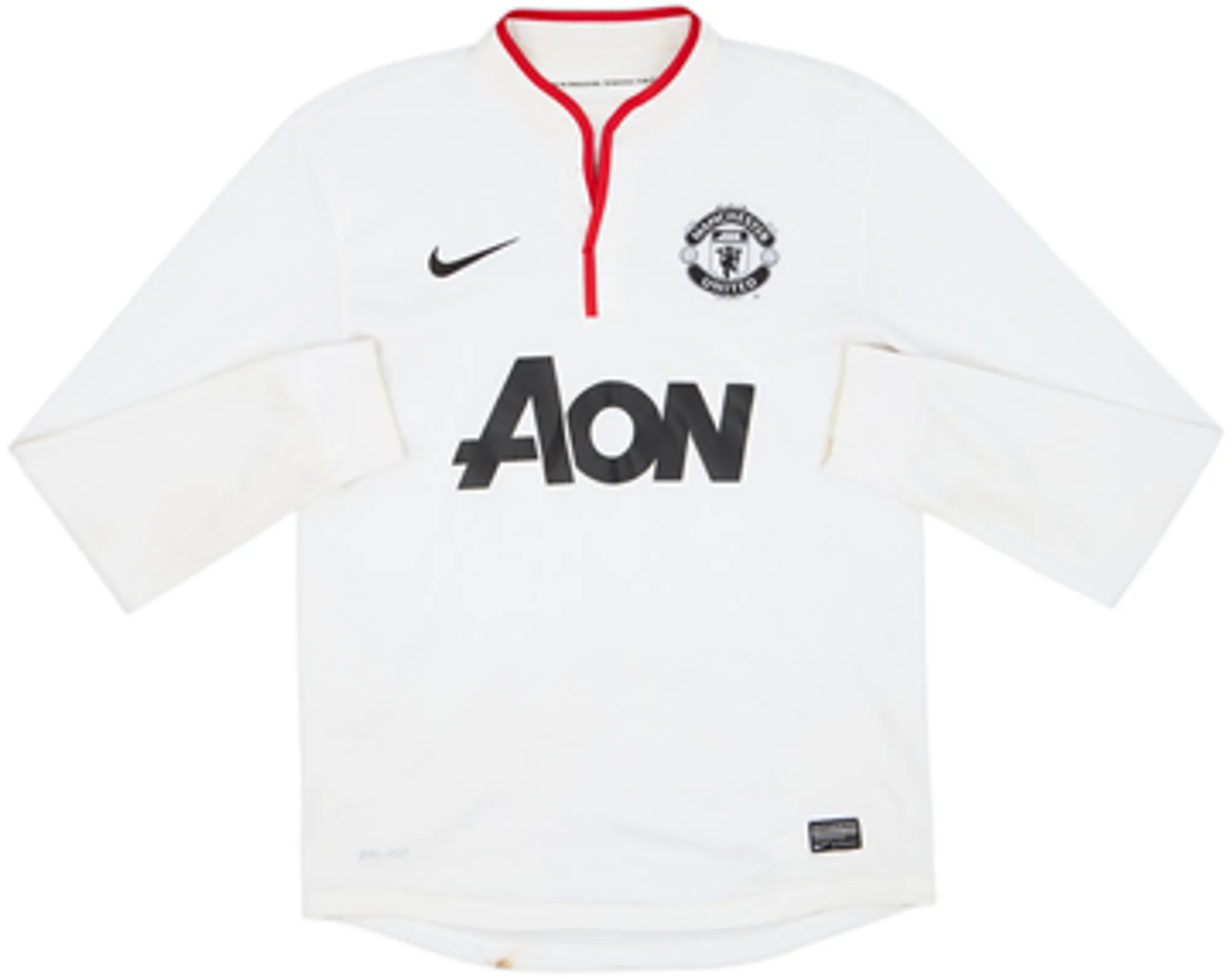 2012-14 Manchester United Away L/S Shirt Rooney #10 - 6/10 - (M)