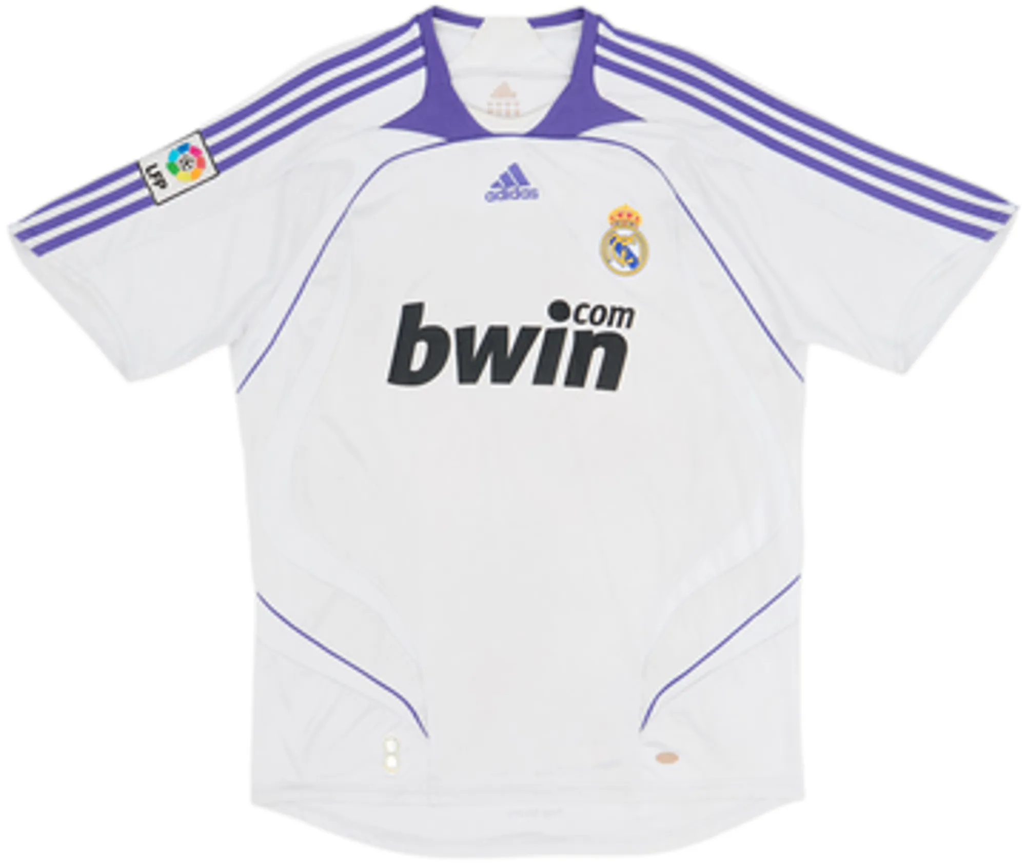 2007-08 Real Madrid Home Shirt Raul #7 - 4/10 - (L)