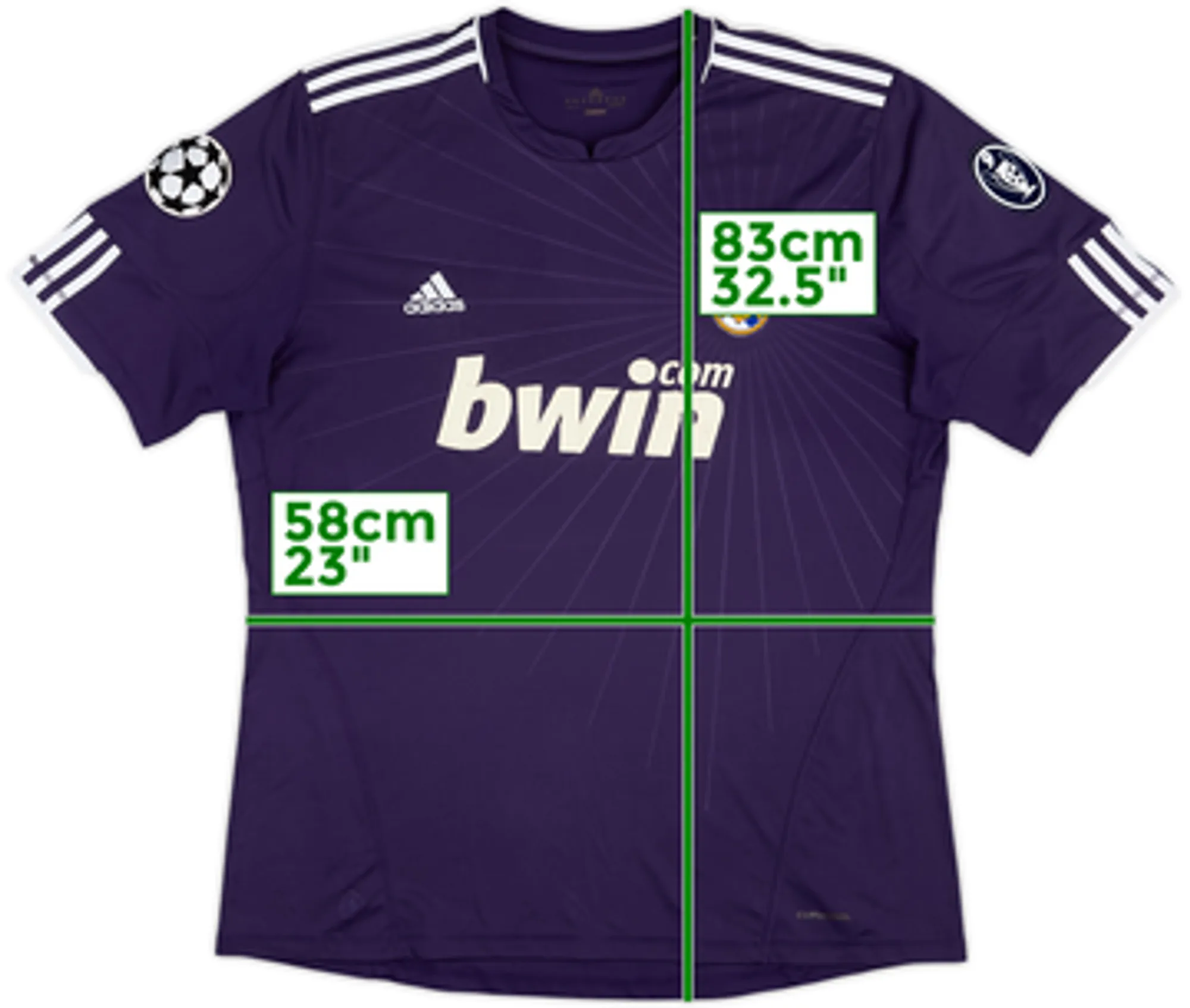 2010-11 Real Madrid CL Third Shirt - 5/10 - (XXL)