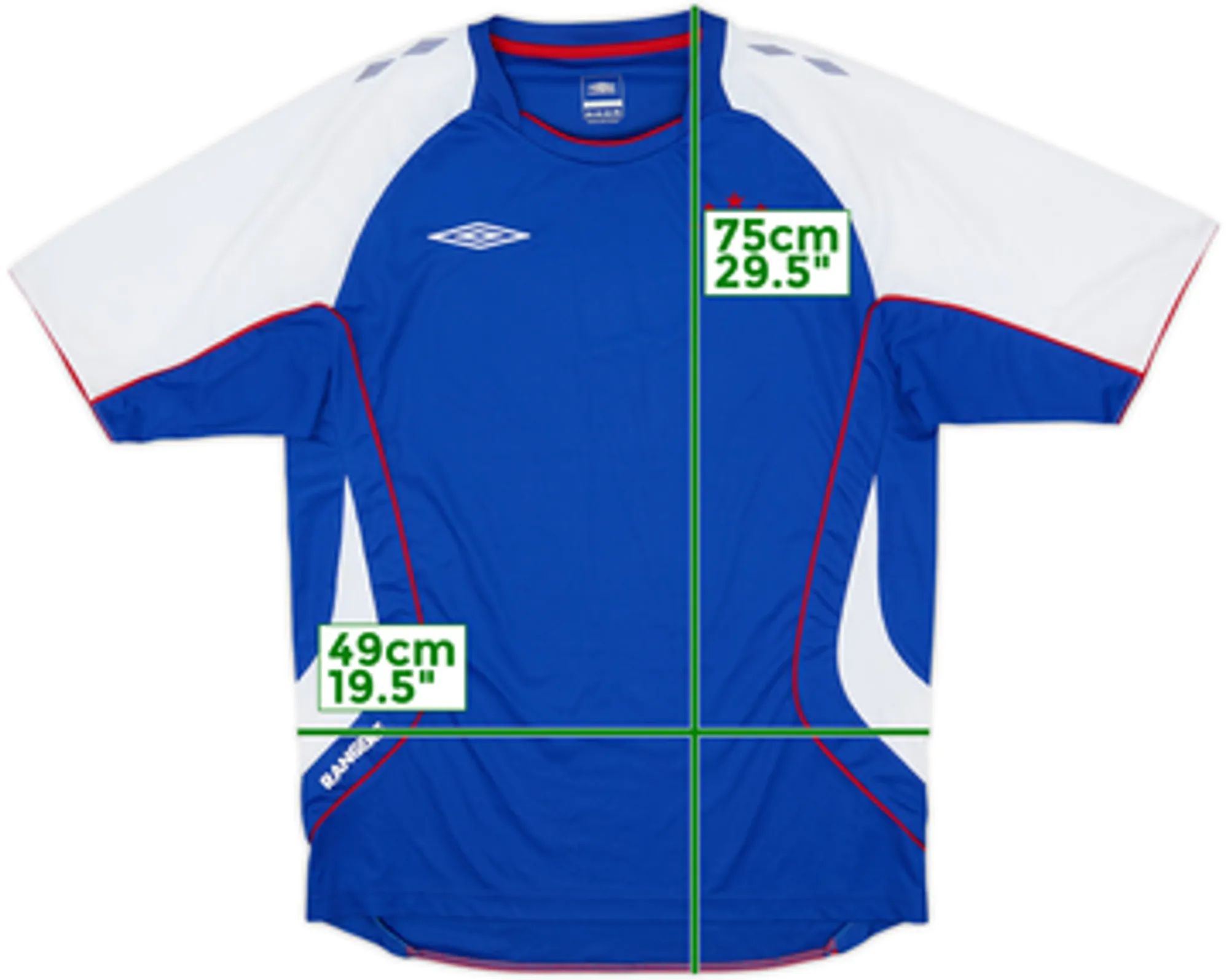 2006-07 Rangers Umbro Training Shirt - 10/10 - (L)