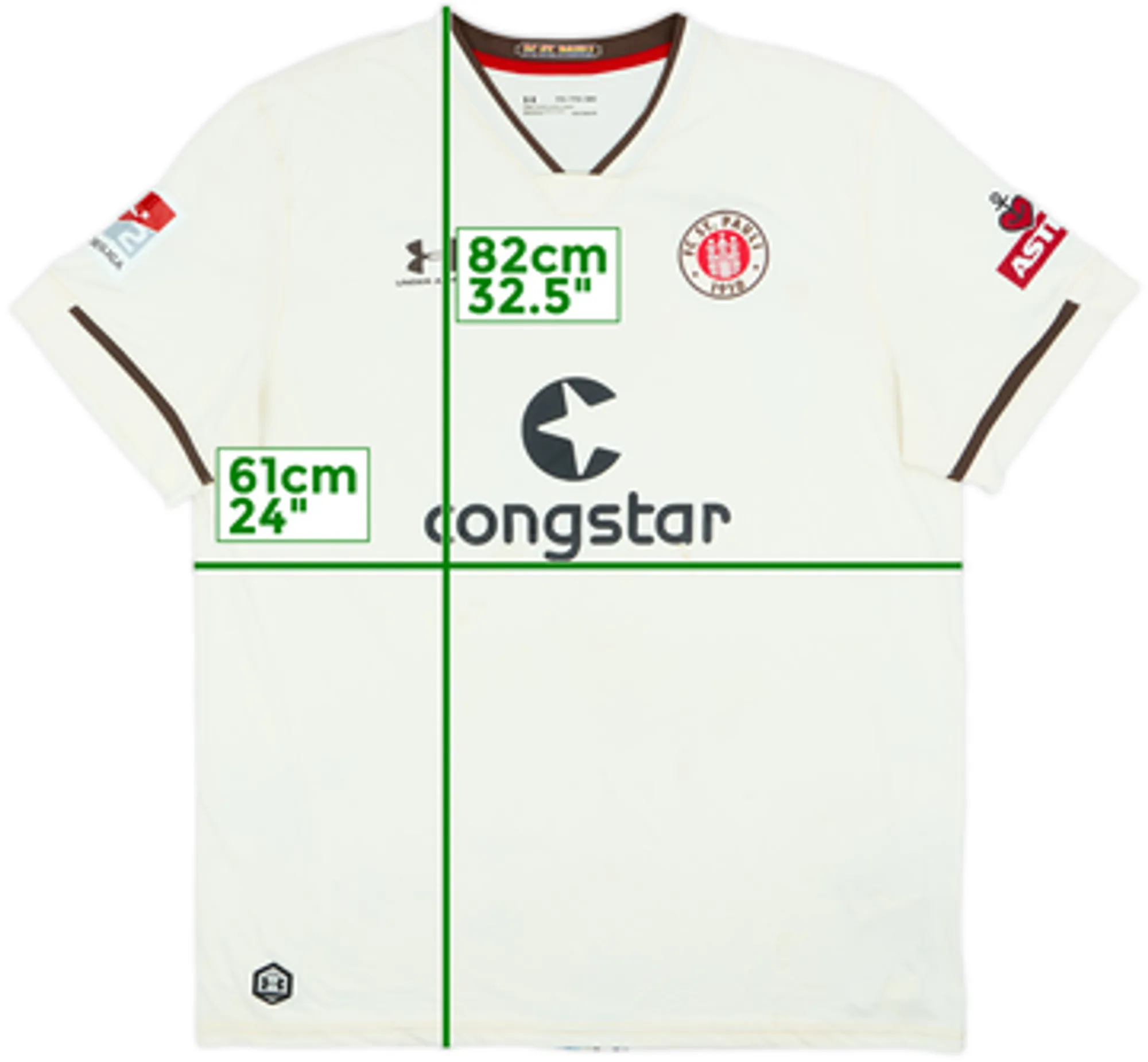 2020-21 St Pauli Away Shirt - 6/10 - (XXL)