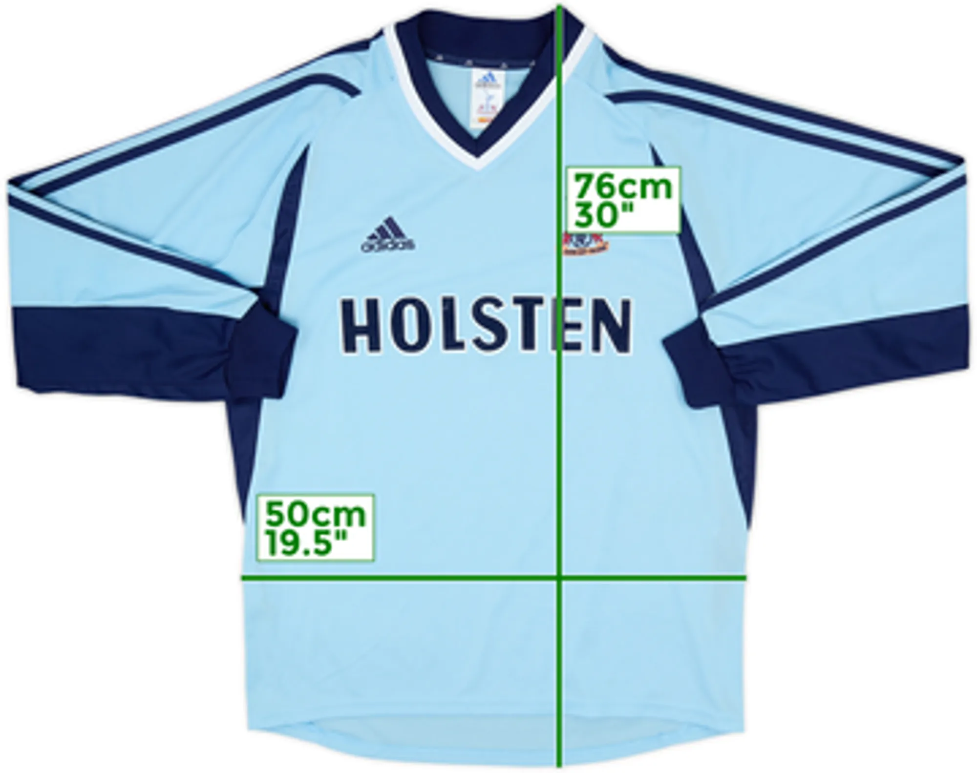 2001-02 Tottenham Away L/S Shirt - 10/10 - (M)