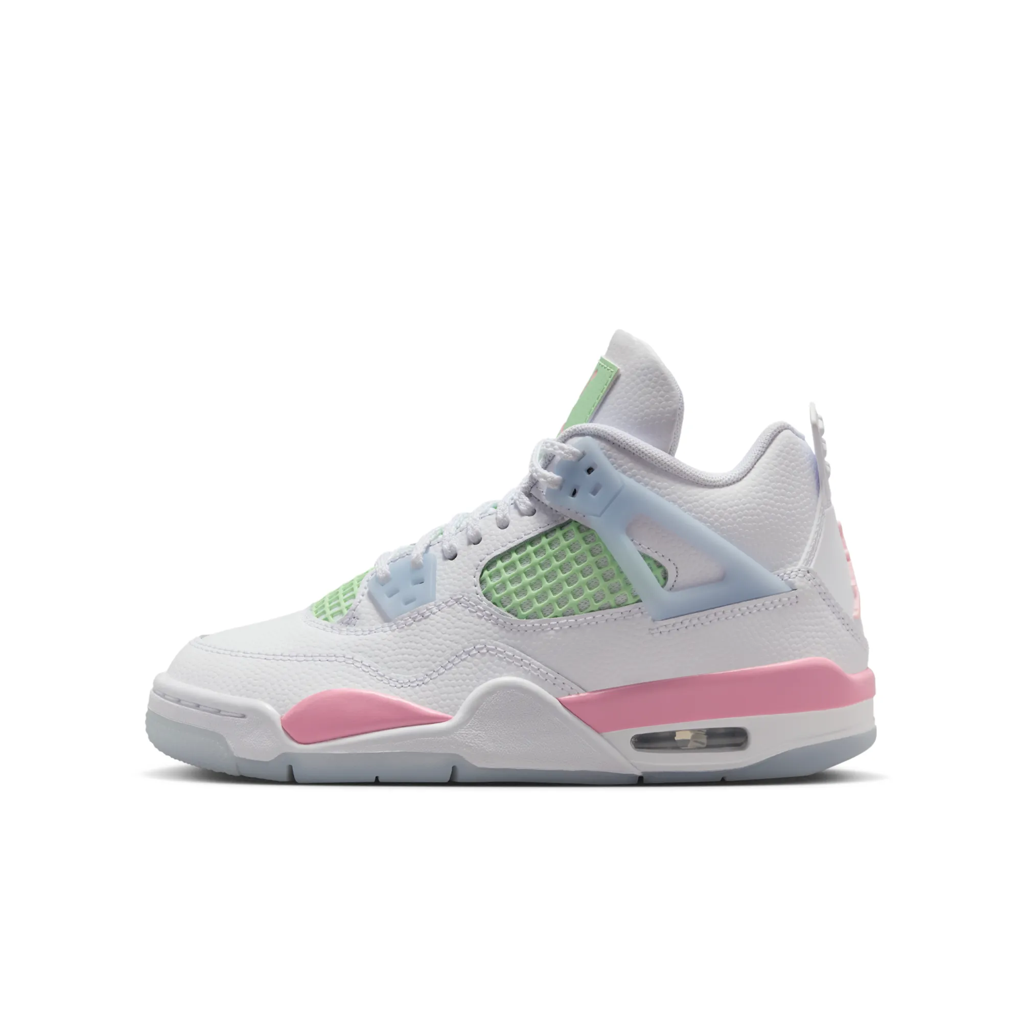 Nike Jordan Nike Air Jordan 4 Retro Older Kids' Shoes - White
