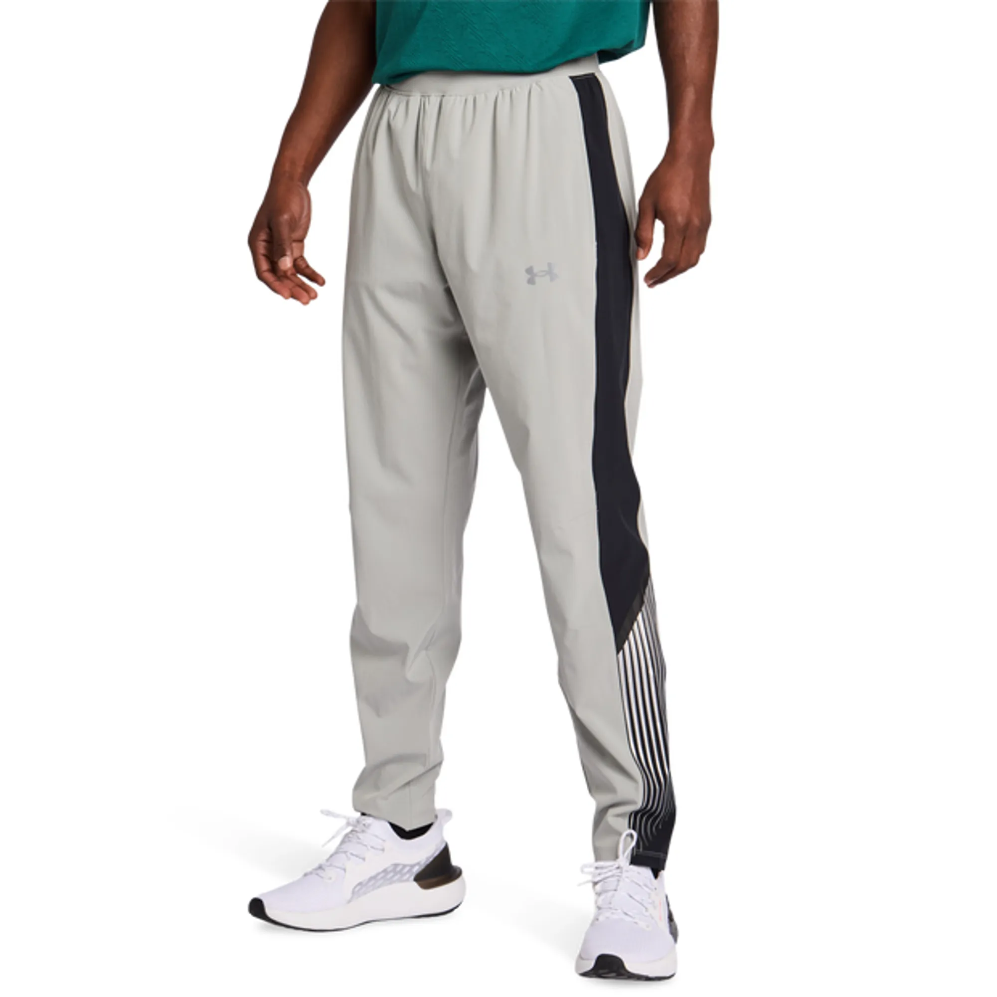 Under Armour  Velociti Storm Men's Pants Titanium / Black / Reflective L