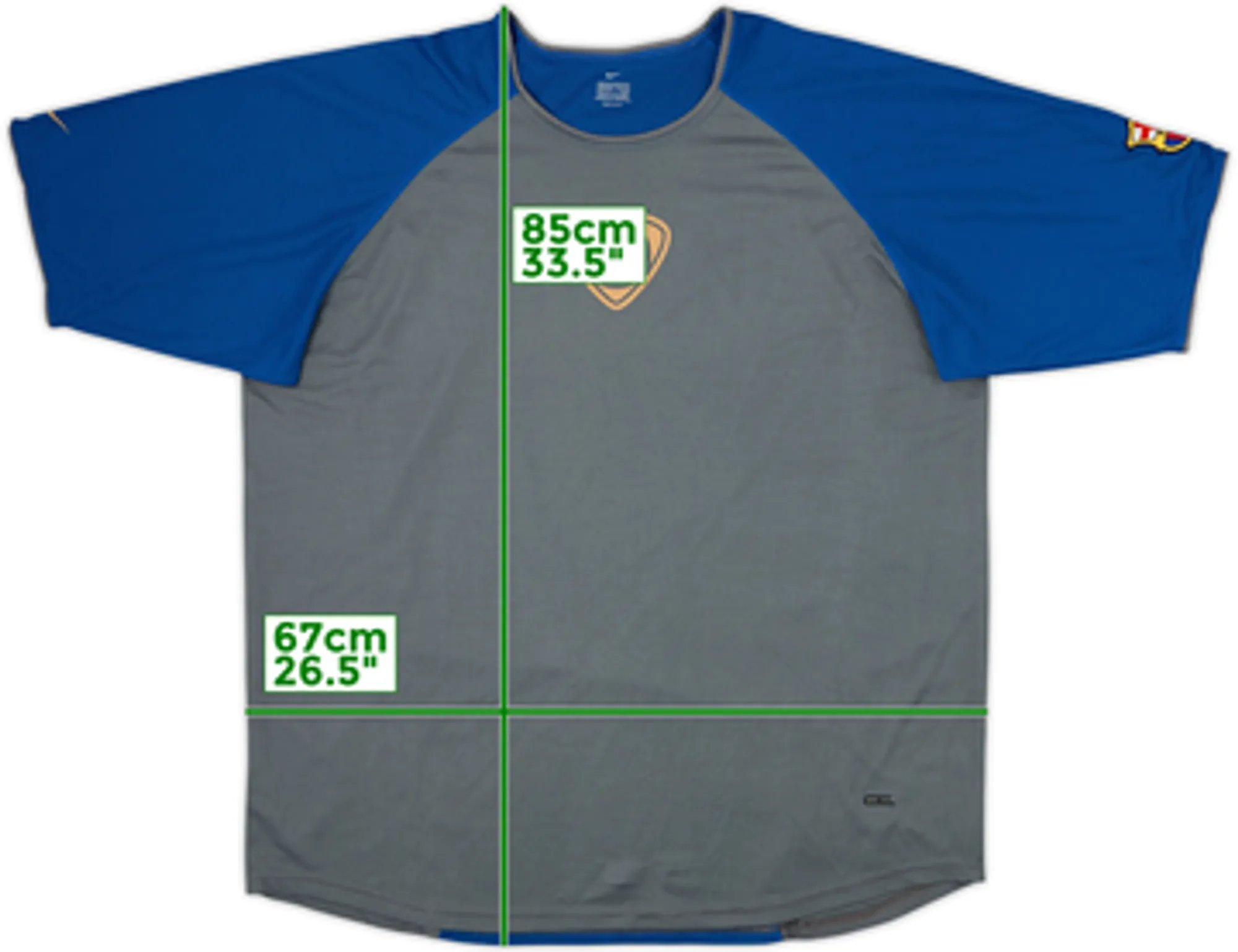 2002-03 Barcelona Nike Training Shirt - 9/10 - (XXL)