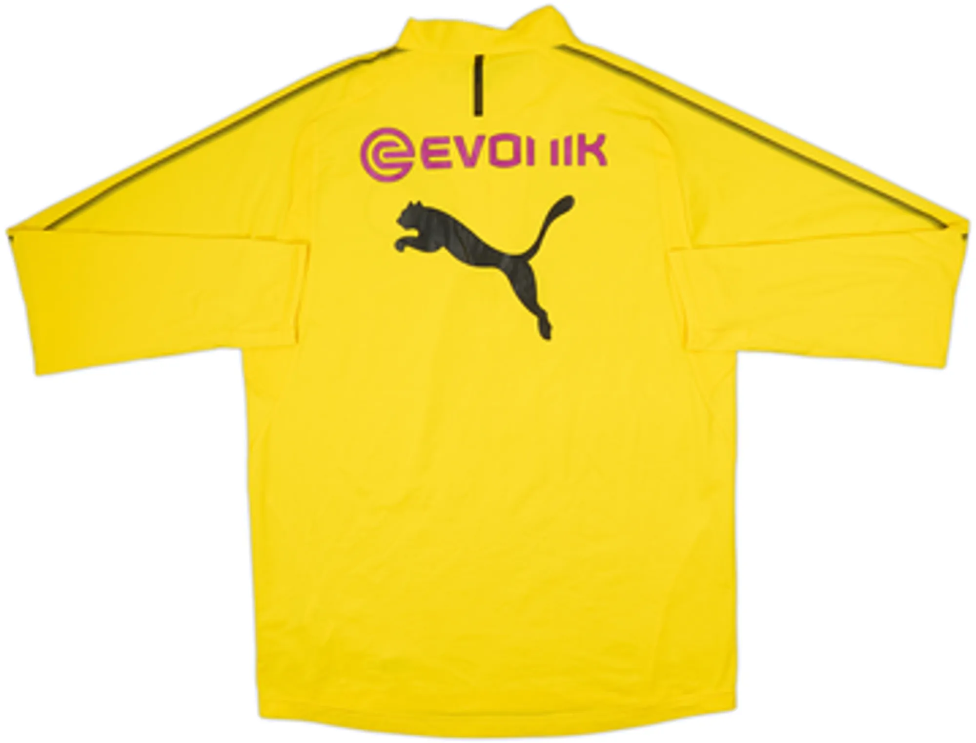2018-19 Borussia Dortmund Puma 1/4 Zip Training Top - 8/10 - (L)