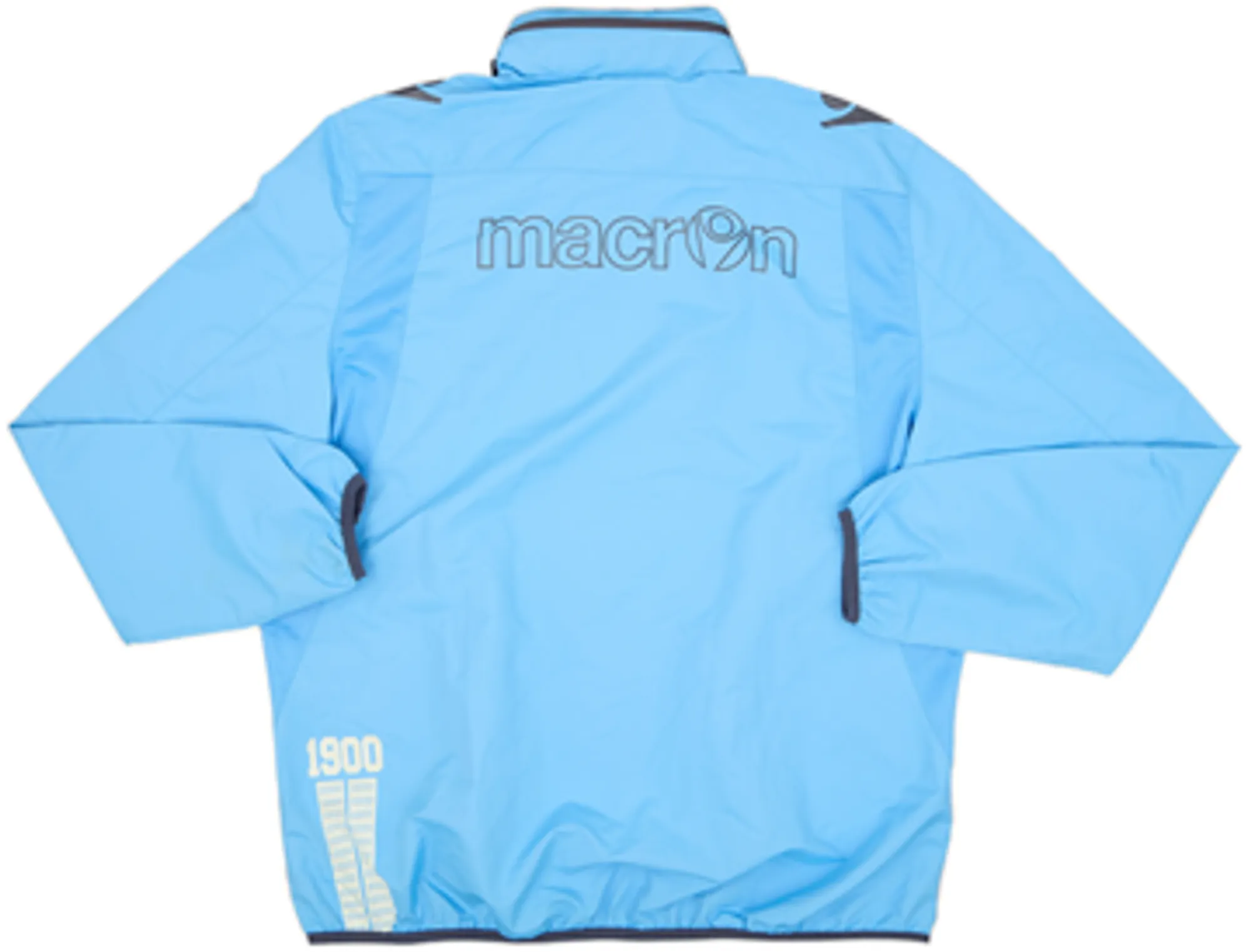 2019-20 Lazio Macron Hooded Rain Jacket - 8/10 - (S)