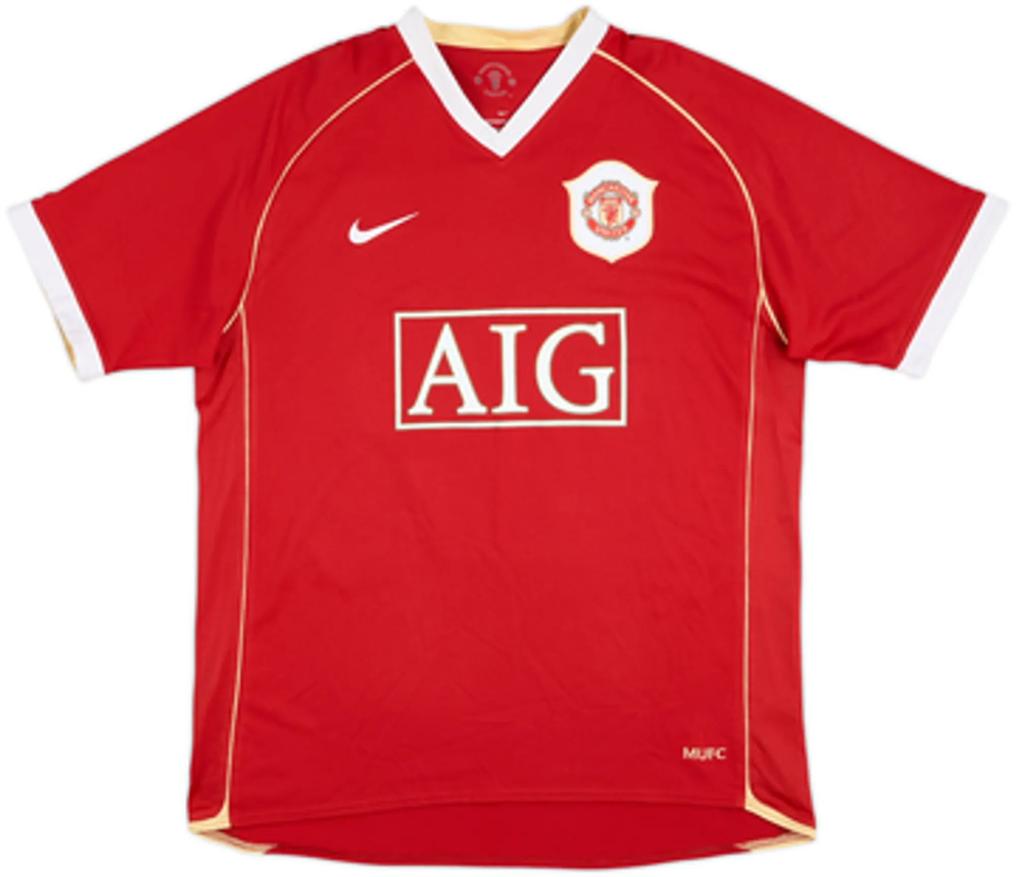 2006-07 Manchester United Home Shirt Carrick #16 - 6/10 - (M)
