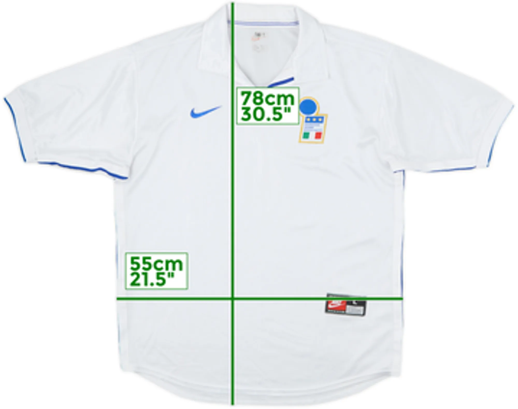 1997-98 Italy Away Shirt - 9/10 - (L)
