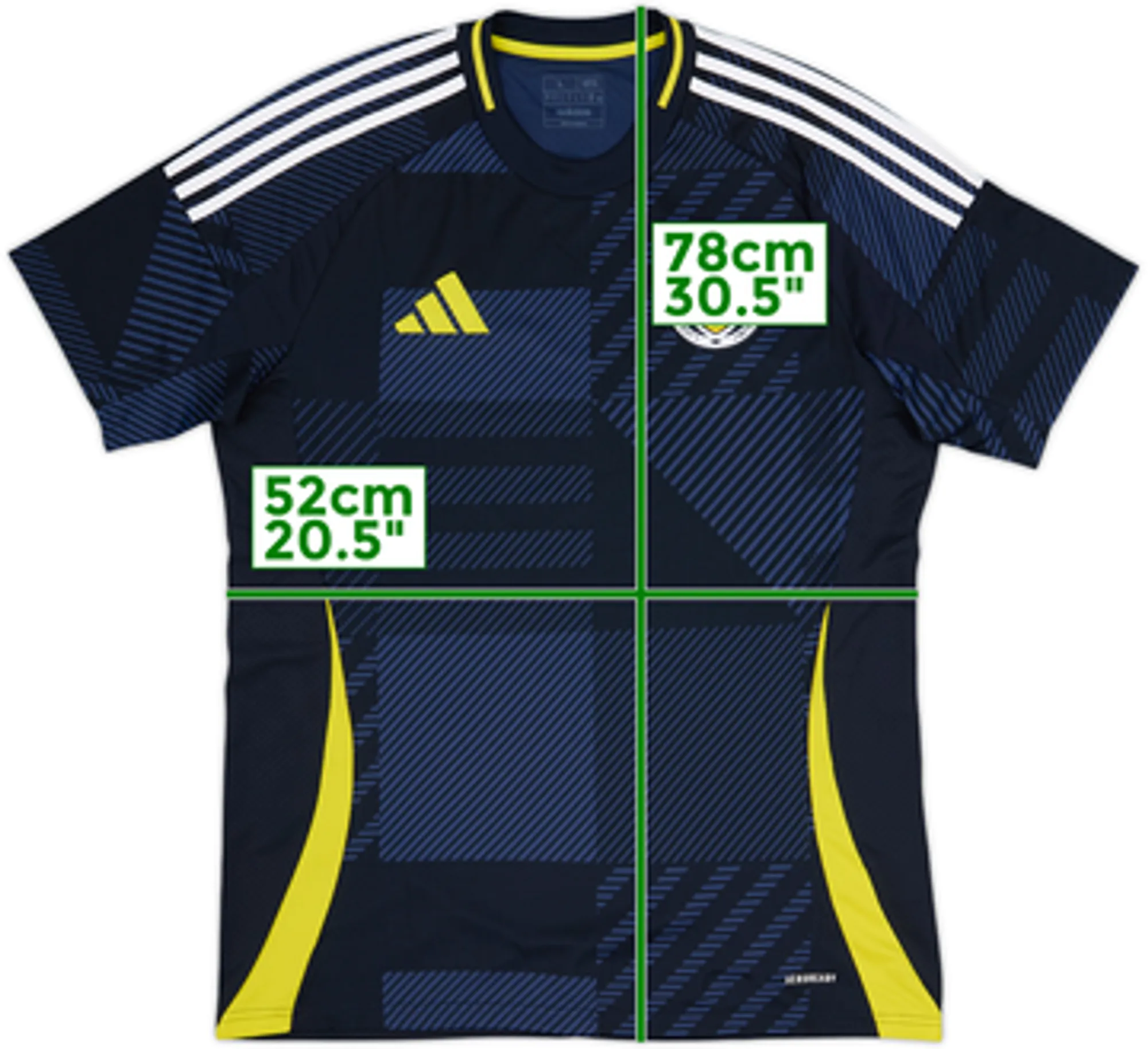 2024-25 Scotland Home Shirt - 9/10 - (S)
