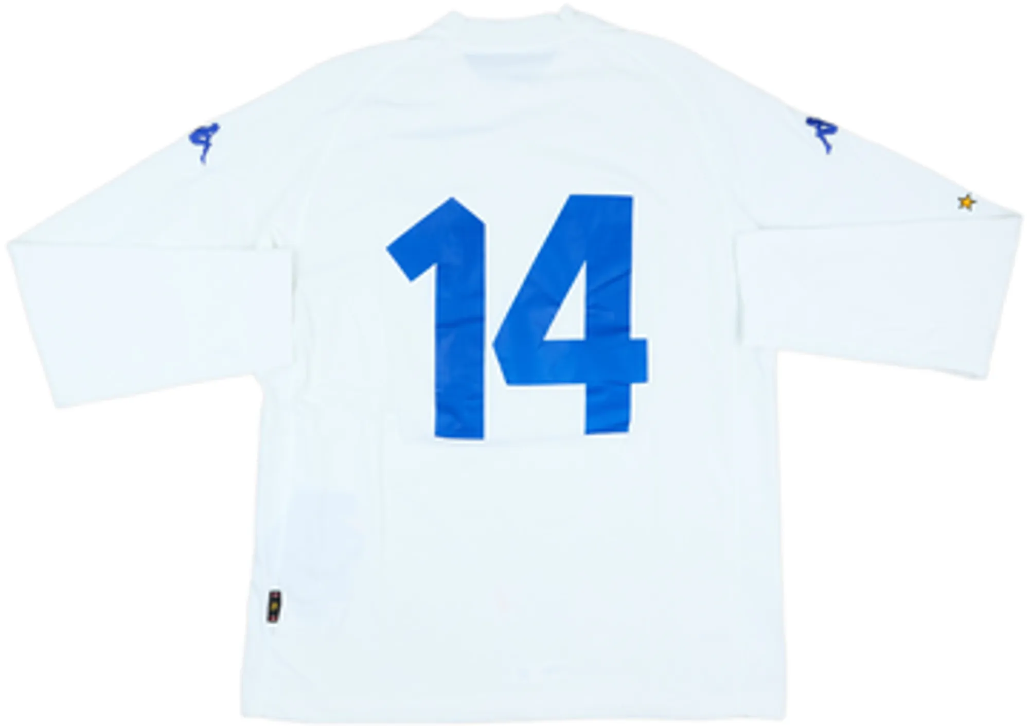 2000-01 Italy Player Issue Away L/S Shirt #14 (XL)