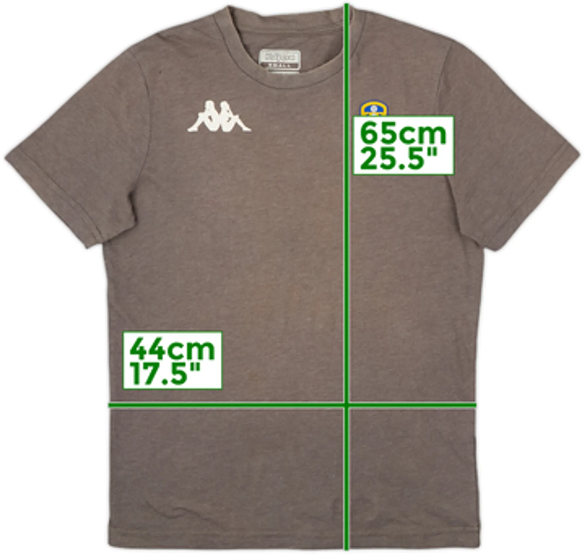 2015-16 Leeds United Kappa Cotton Tee - 8/10 - (XS)