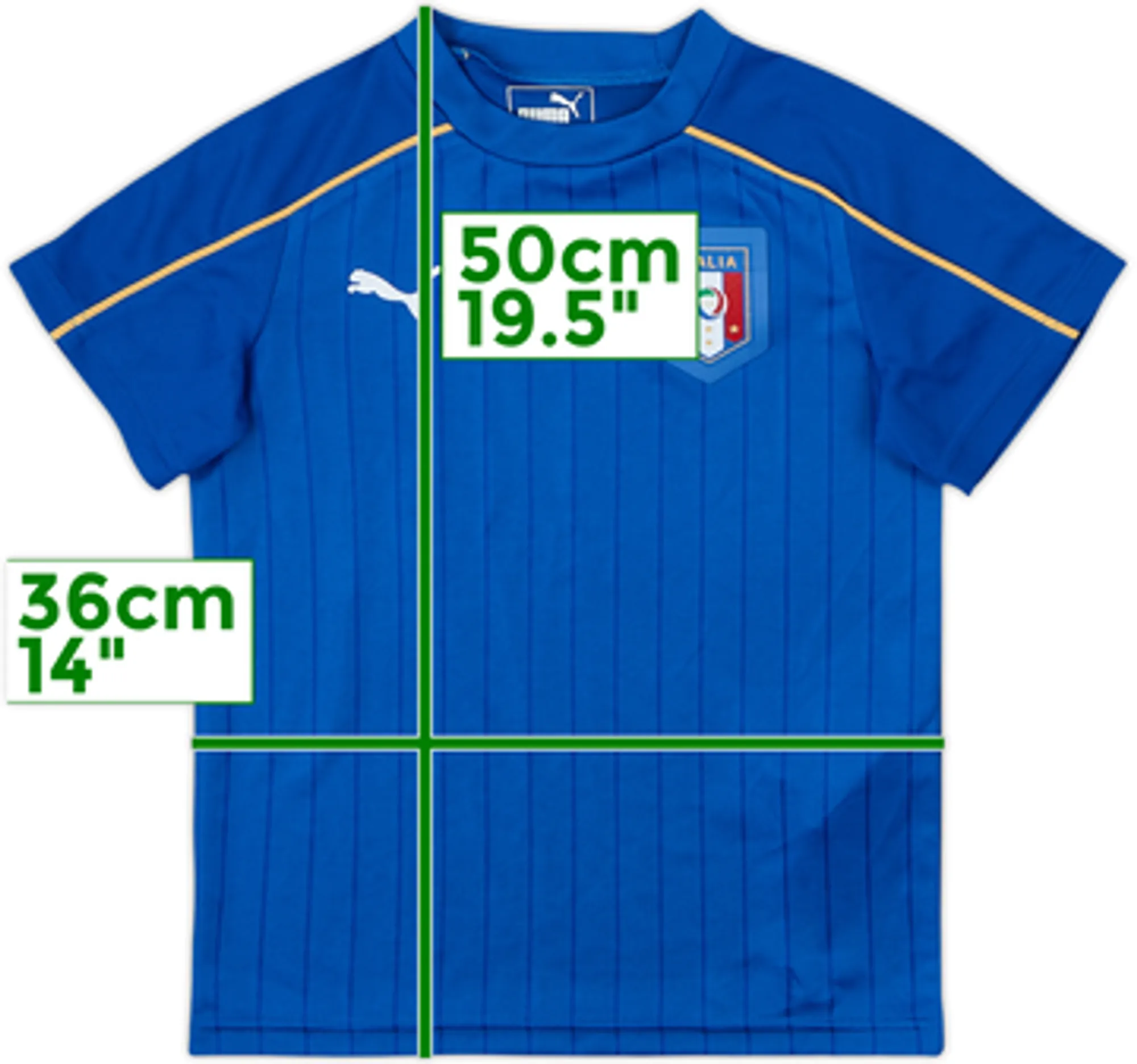 2016-17 Italy Home Shirt - 9/10 - (5-6 Years)