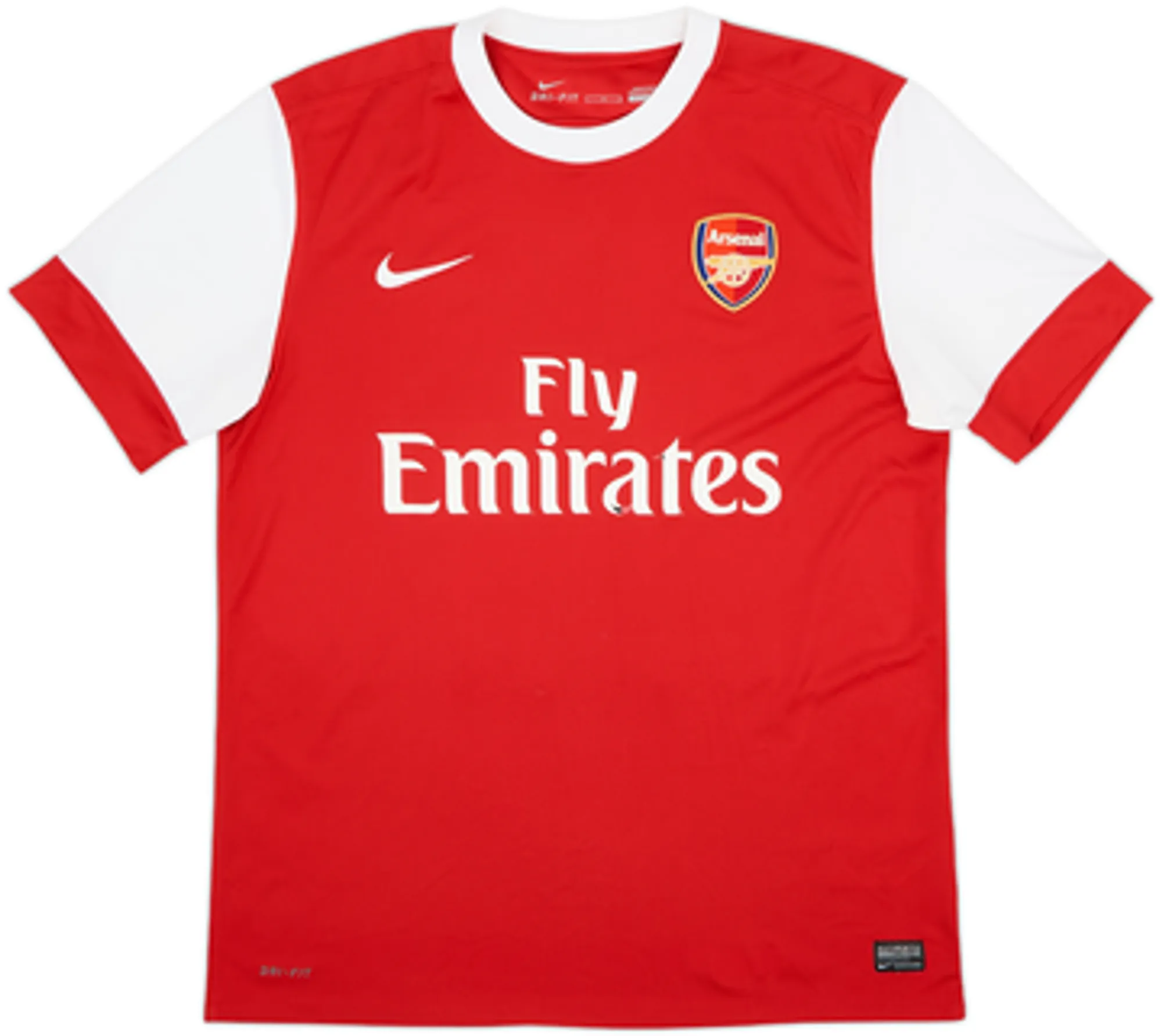 2010-11 Arsenal Home Shirt Chamakh #29 - 6/10 - (L)