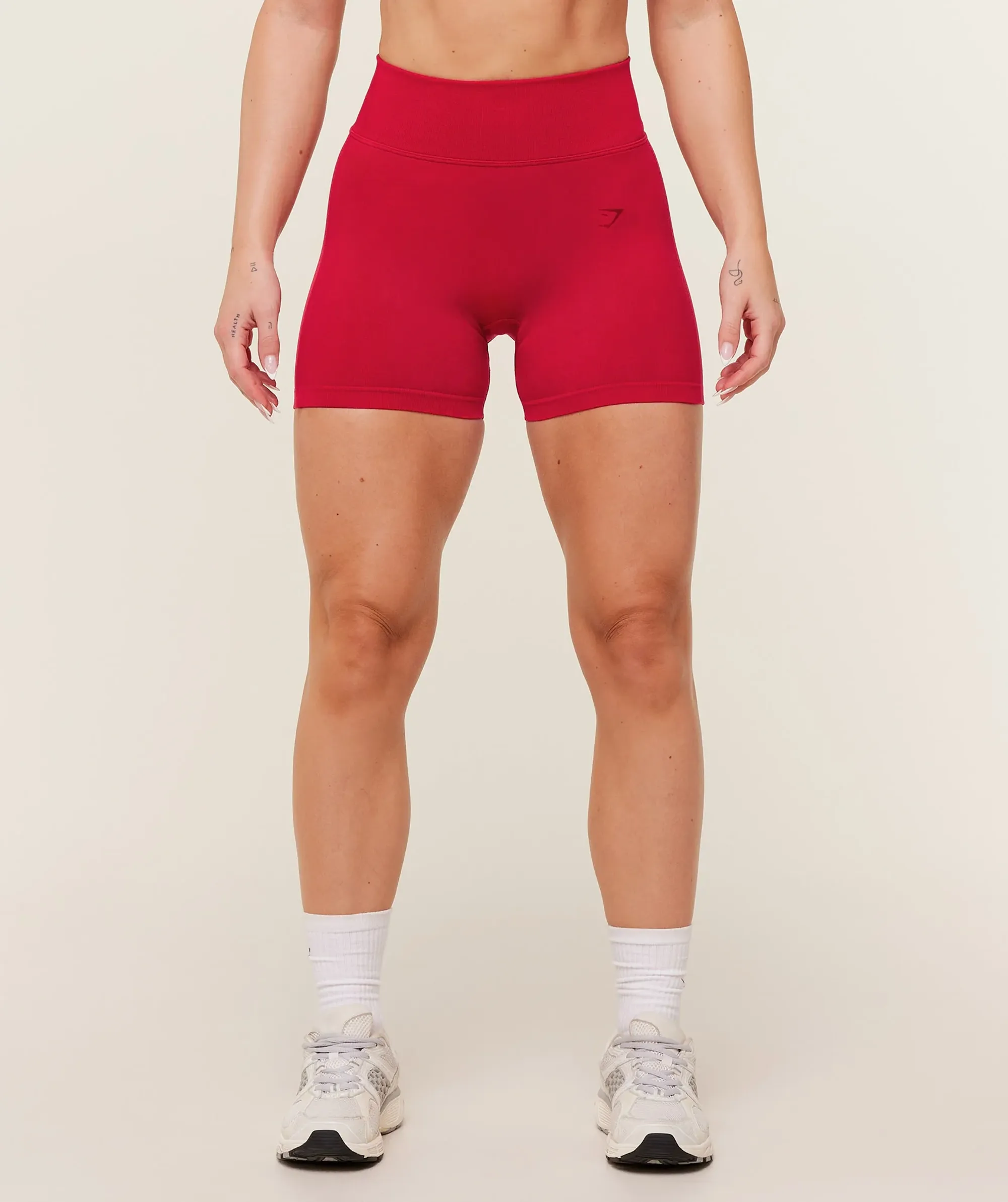 Gymshark Lift Seamless Shorts - Carmine Red
