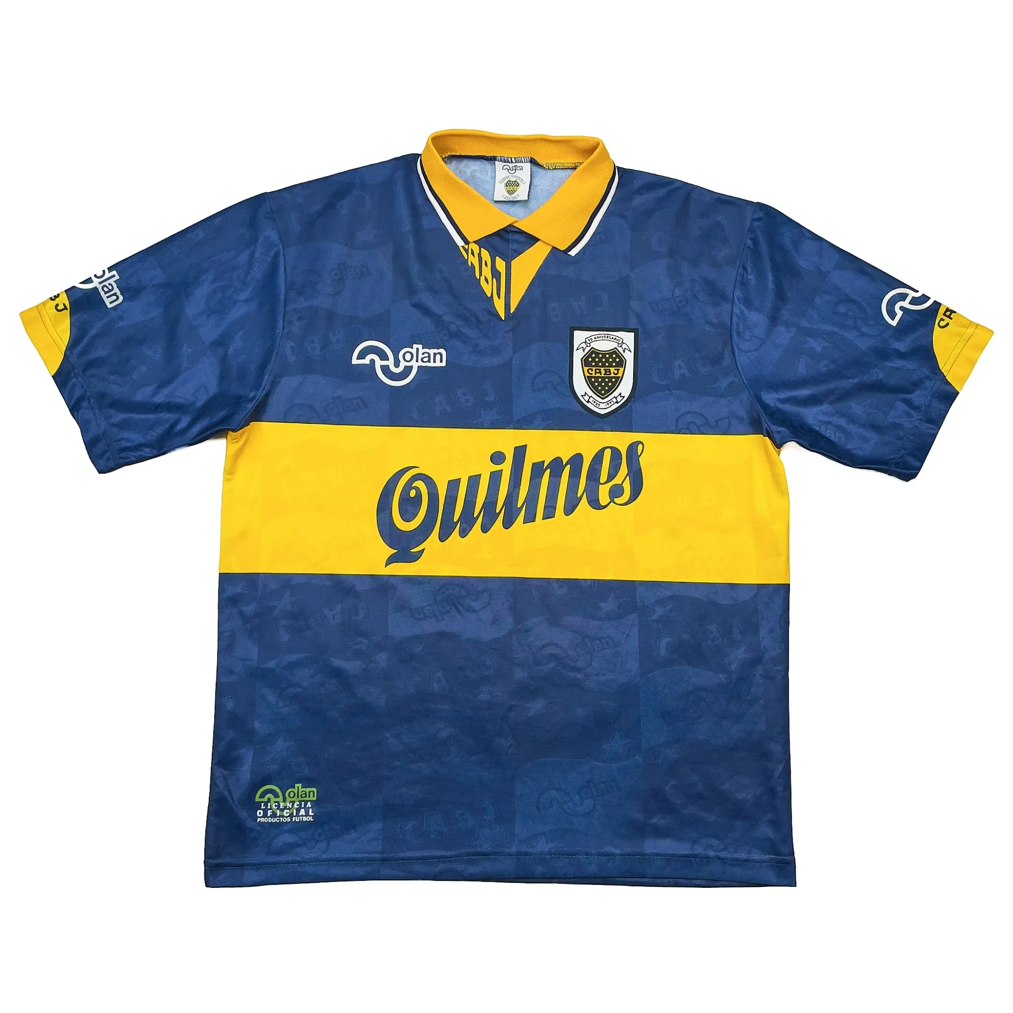 1995/97 Boca Juniors Home Shirt (XL) Olan | Cult Kits