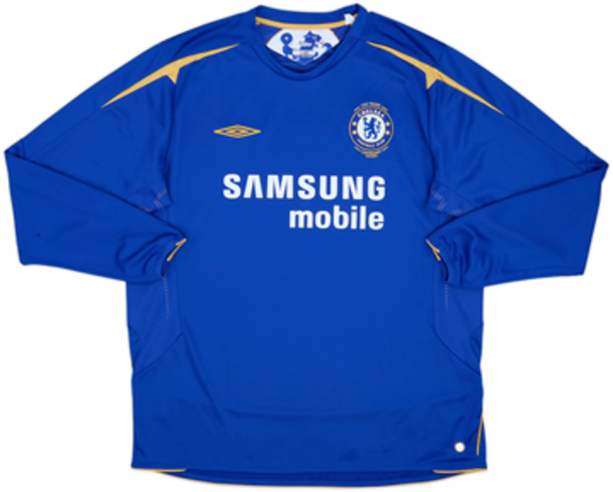 2005-06 Chelsea Centenary Home L/S Shirt Maniche #7 - 6/10 - (XL)