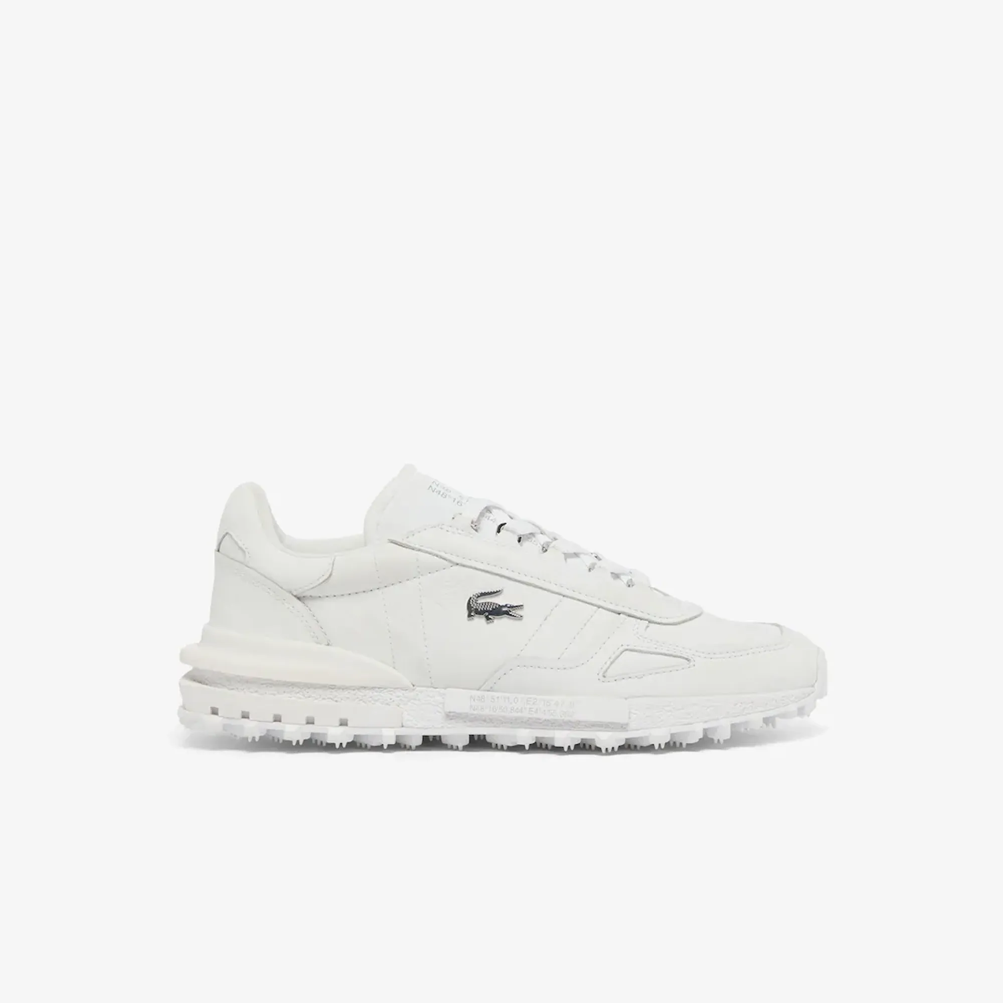 Lacoste Men's Elite Active Leather Sneakers - White