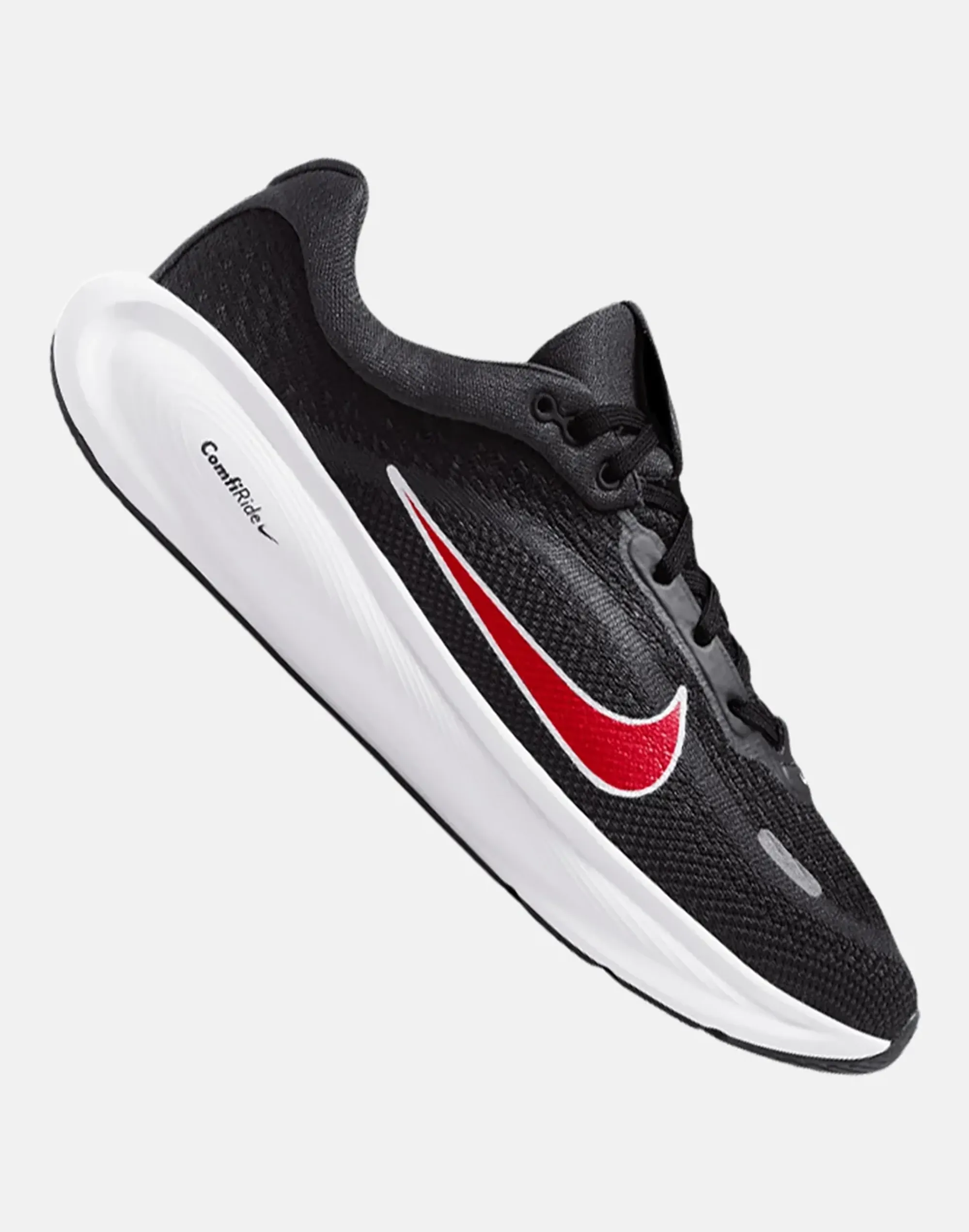 Nike Older Kids Stellar Ride Running Shoes in Black/Red 