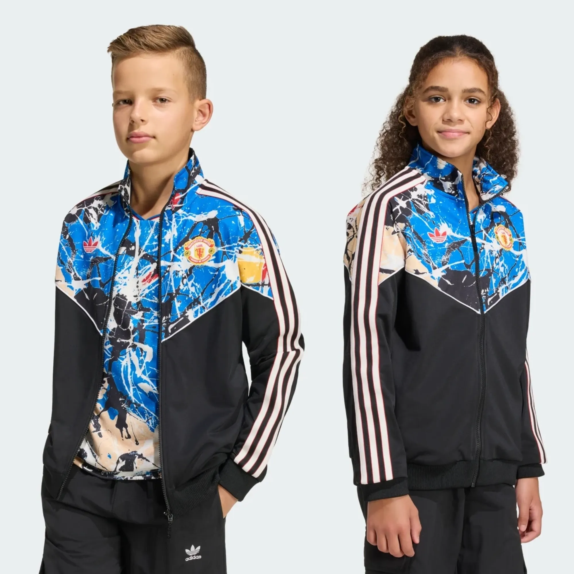 adidas Manchester United Stone Roses Track Top Kids