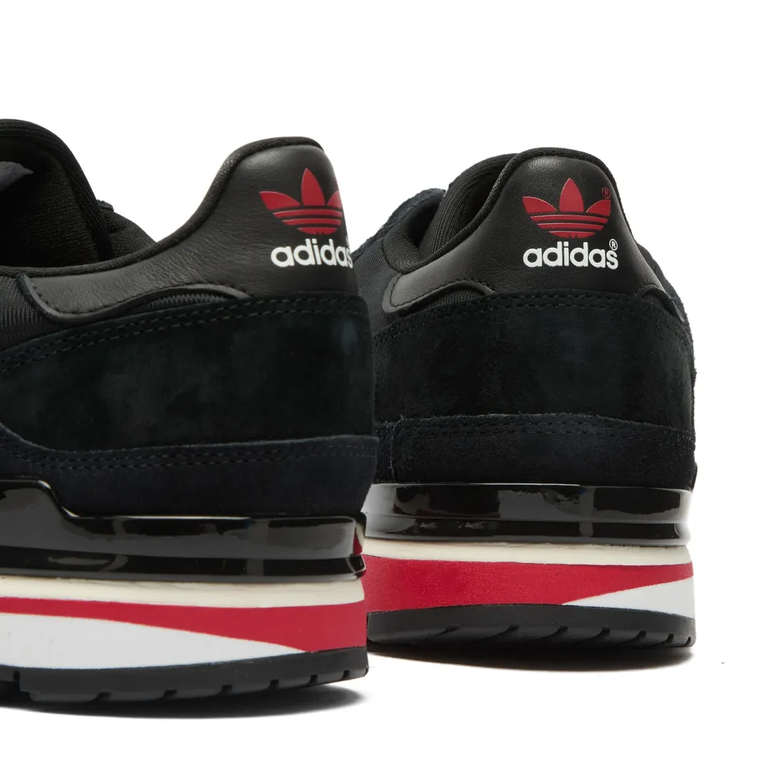 Manchester United x adidas Stone Roses ZX 600 Trainers Black