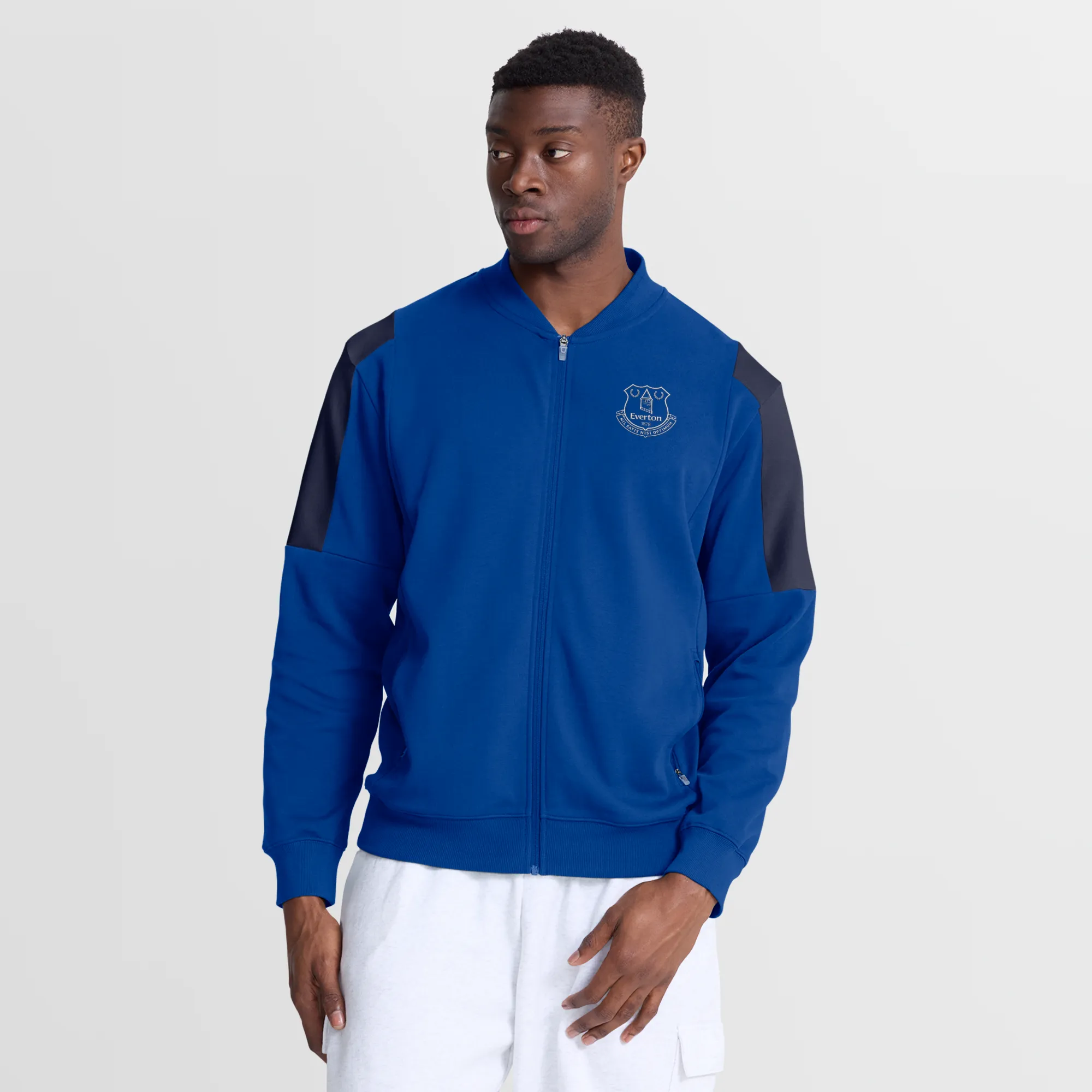 Everton Track Jacket - Blue Chip - Mens