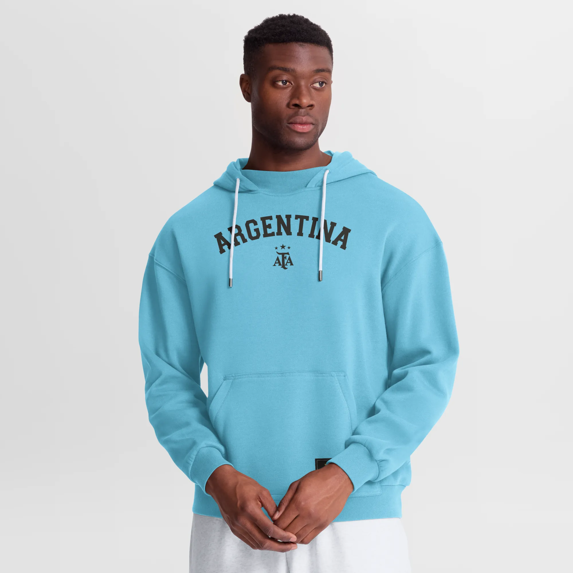 Argentina Oversized Hoodie - Spring Blue - Mens