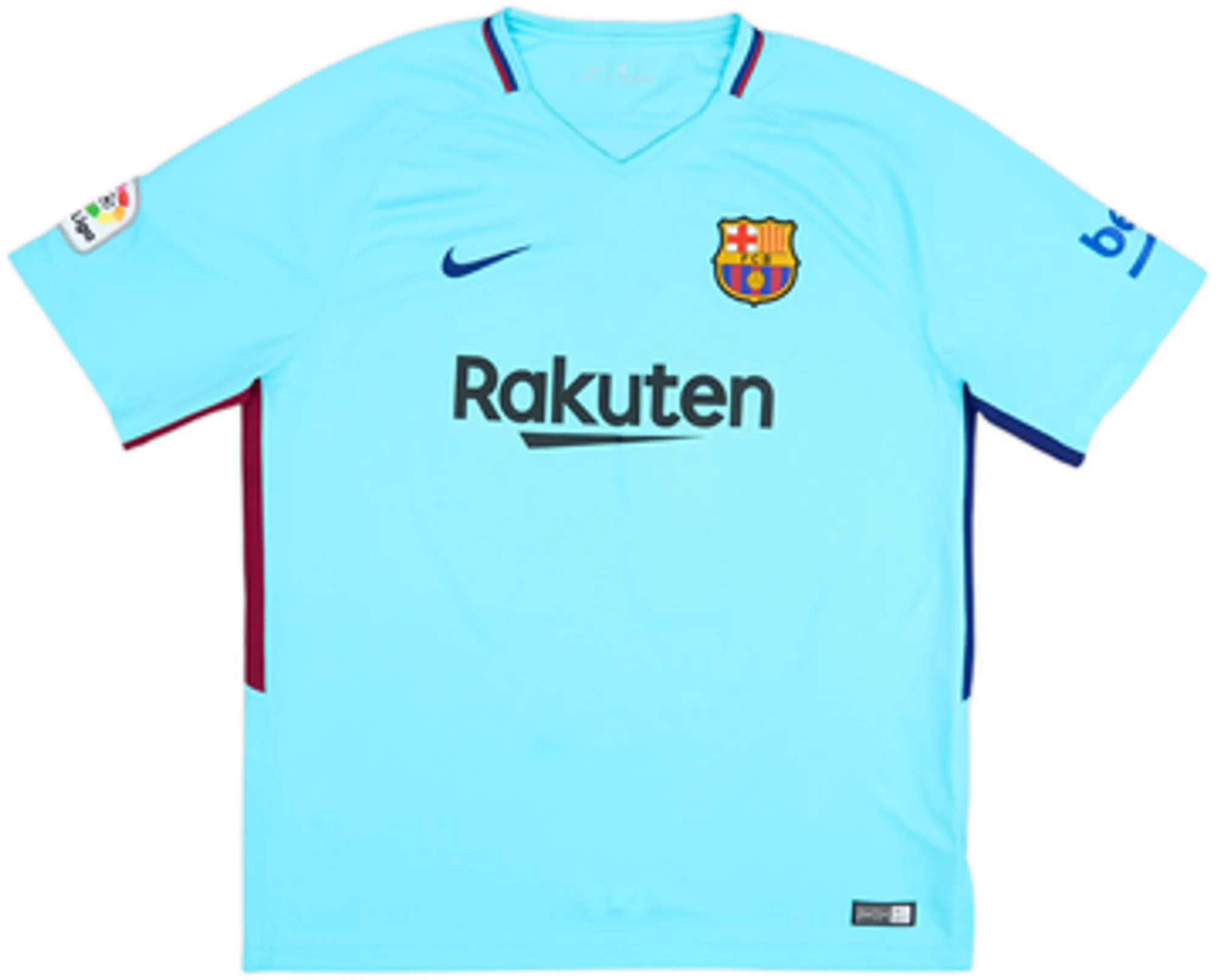 2017-18 Barcelona Away Shirt Messi #10 - 6/10 - (S)