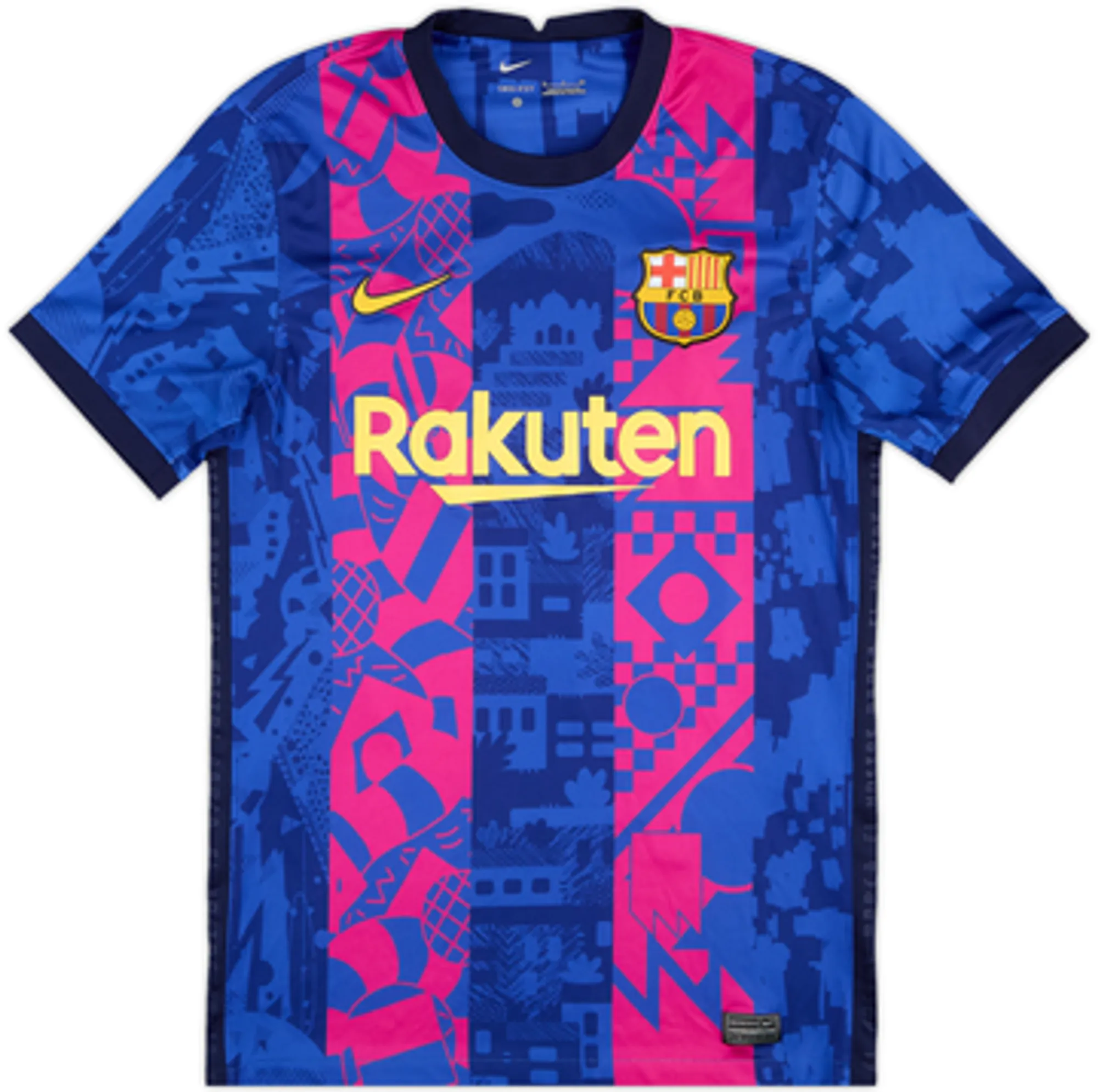 2021-22 Barcelona Third Shirt Pedri #16 - 8/10 - (S)