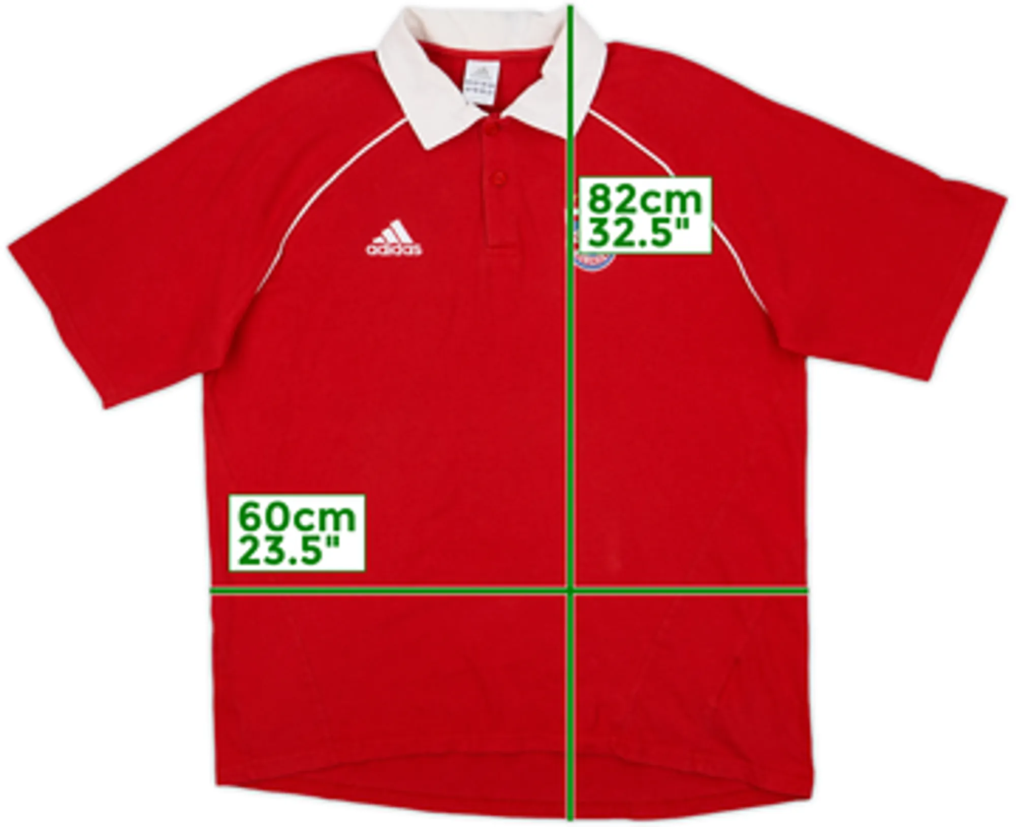 2005-06 Bayern Munich adidas Polo Shirt - 8/10 - (L)