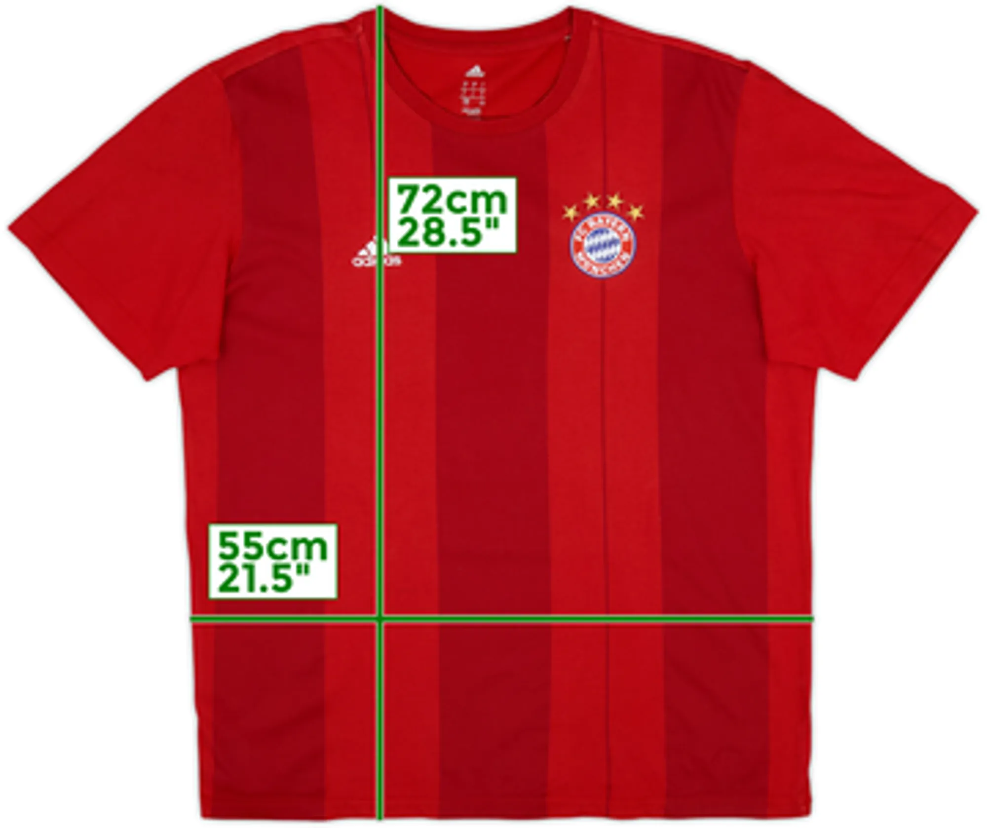 2015-16 Bayern Munich adidas Cotton Tee - 10/10 - (L)