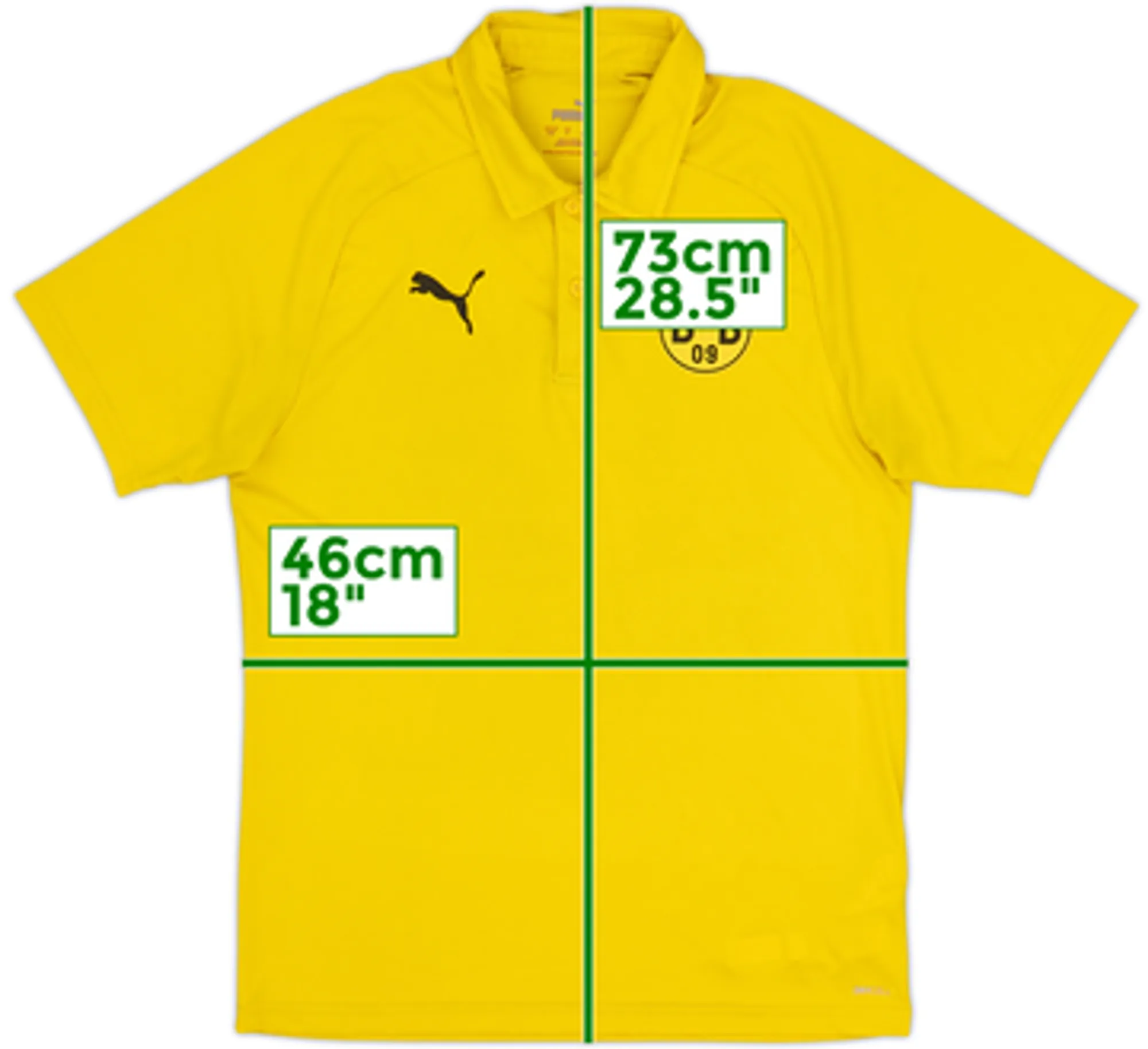 2019-20 Borussia Dortmund Puma Polo Shirt - 6/10 - (S)