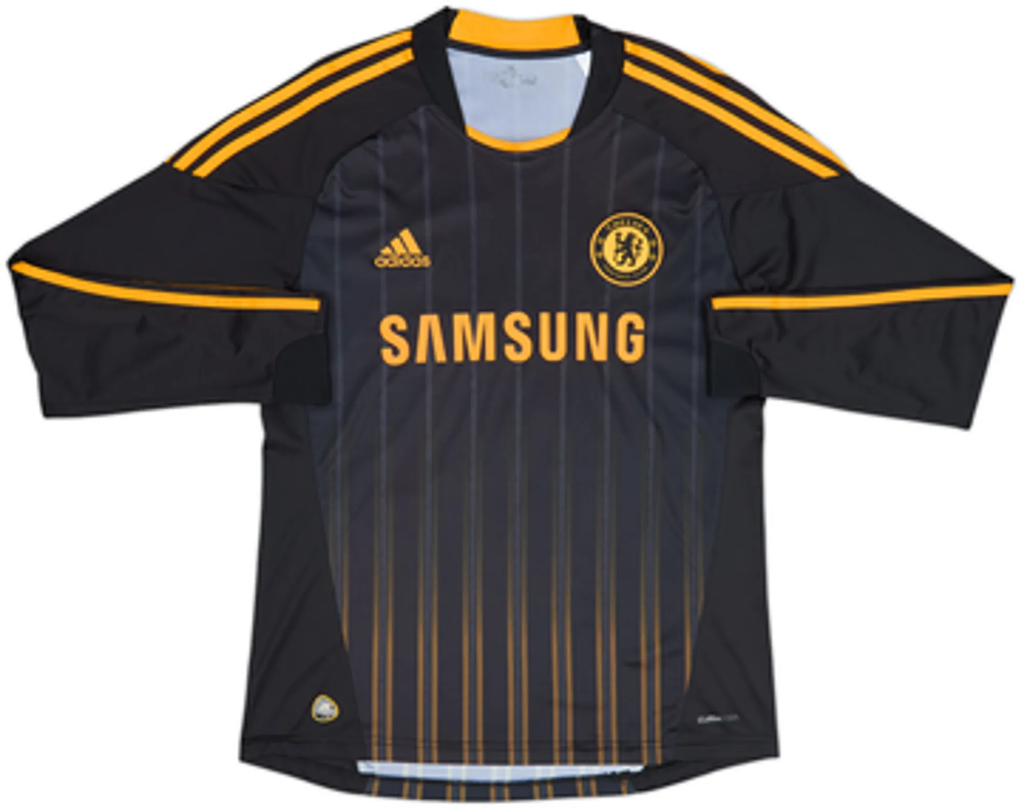2010-11 Chelsea Away L/S Shirt Drogba #11 - 8/10 - (M)