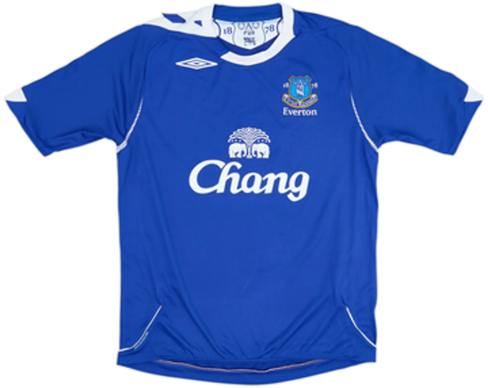 2006-07 Everton Home Shirt Osman #21 - 6/10 - (M)