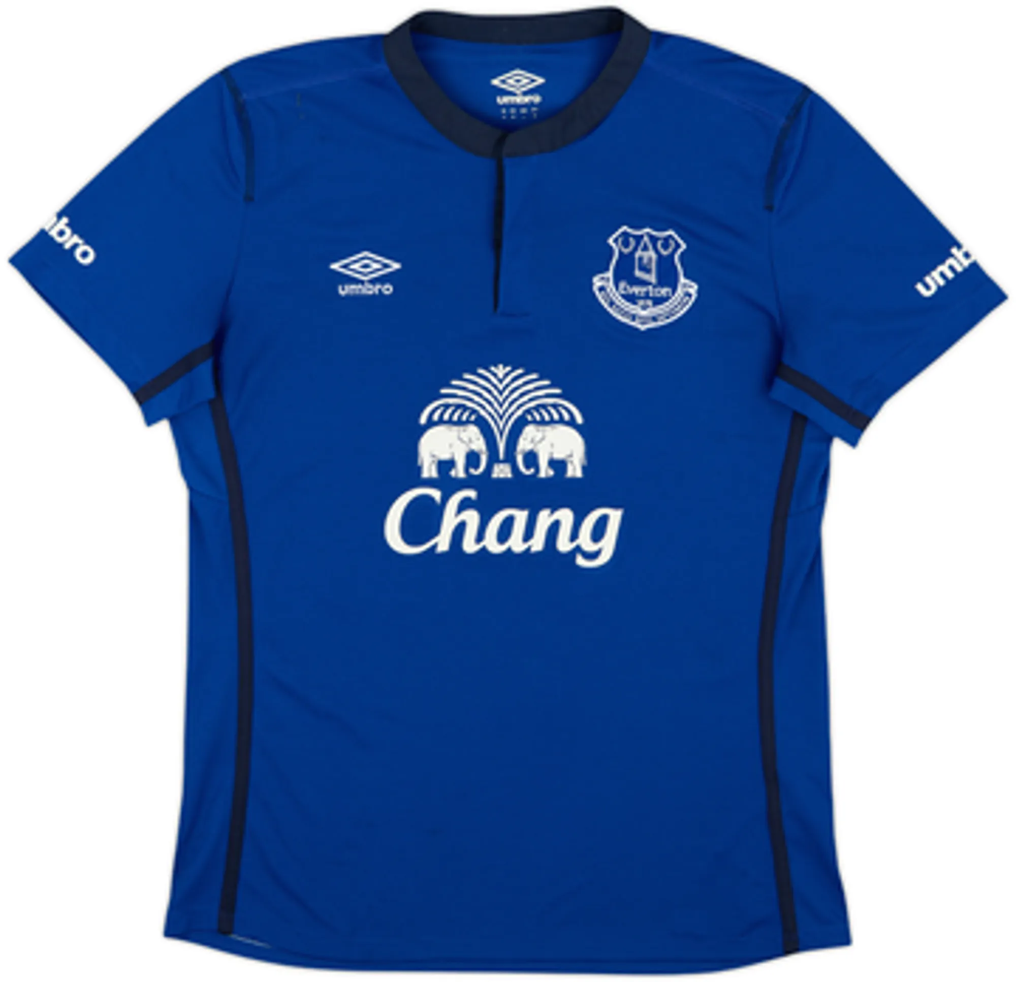 2014-15 Everton Home Shirt Baines #3 - 6/10 - (L)