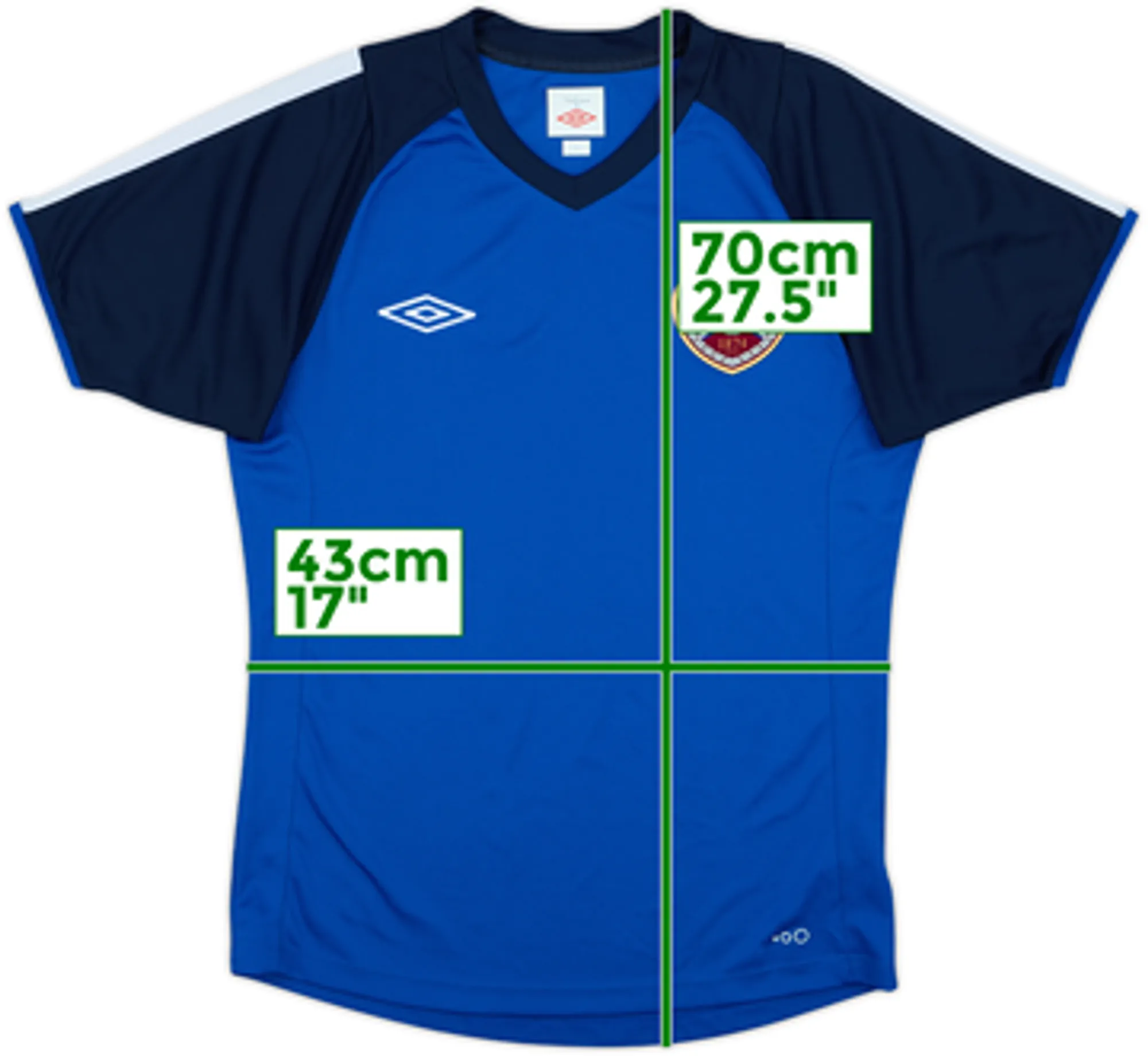 2010-11 Hearts Umbro Training Shirt - 8/10 - (S)