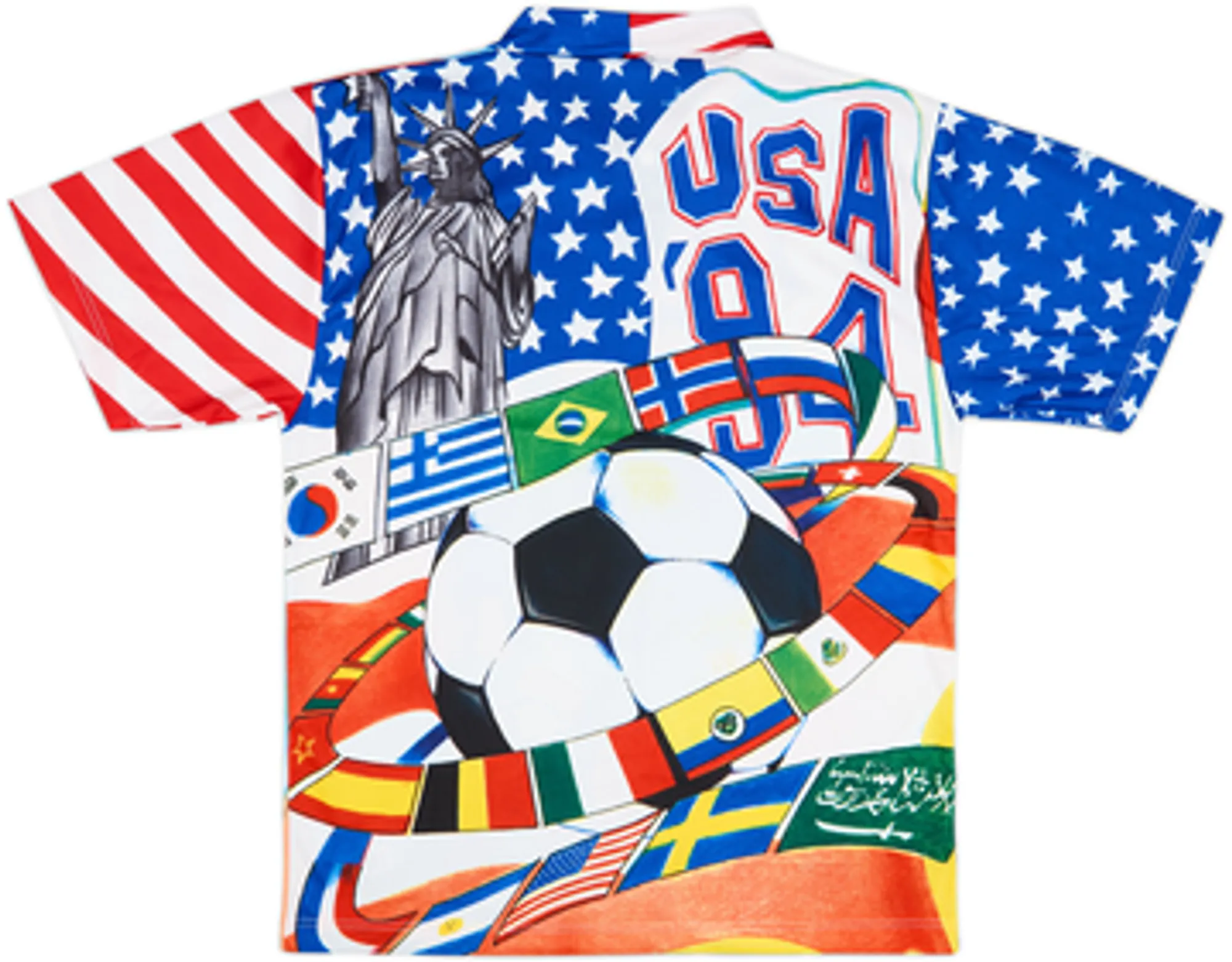 1994 Italy World Cup Graphic Shirt - 10/10 - (XL)