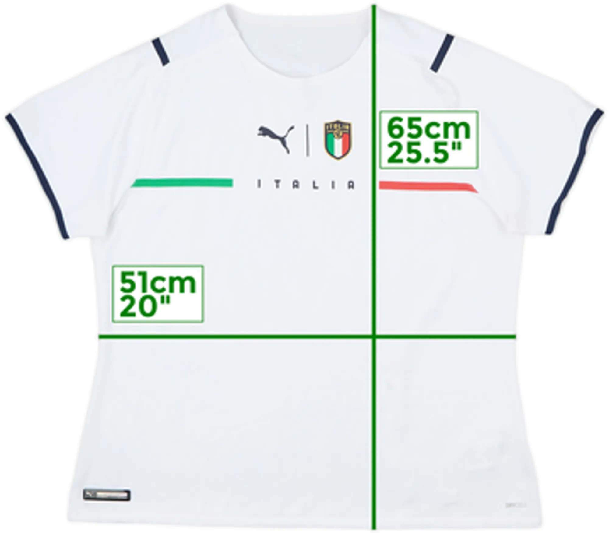 2021 Italy Away Shirt - 6/10 - (Women's XL)