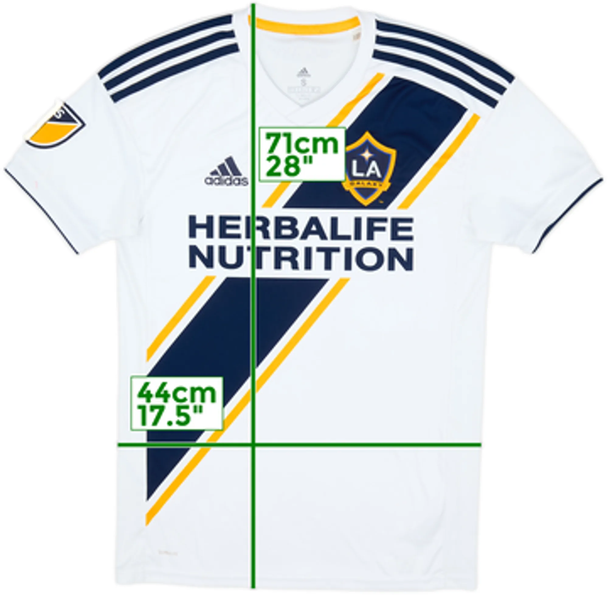 2018-20 LA Galaxy Home Shirt - 8/10 - (S)