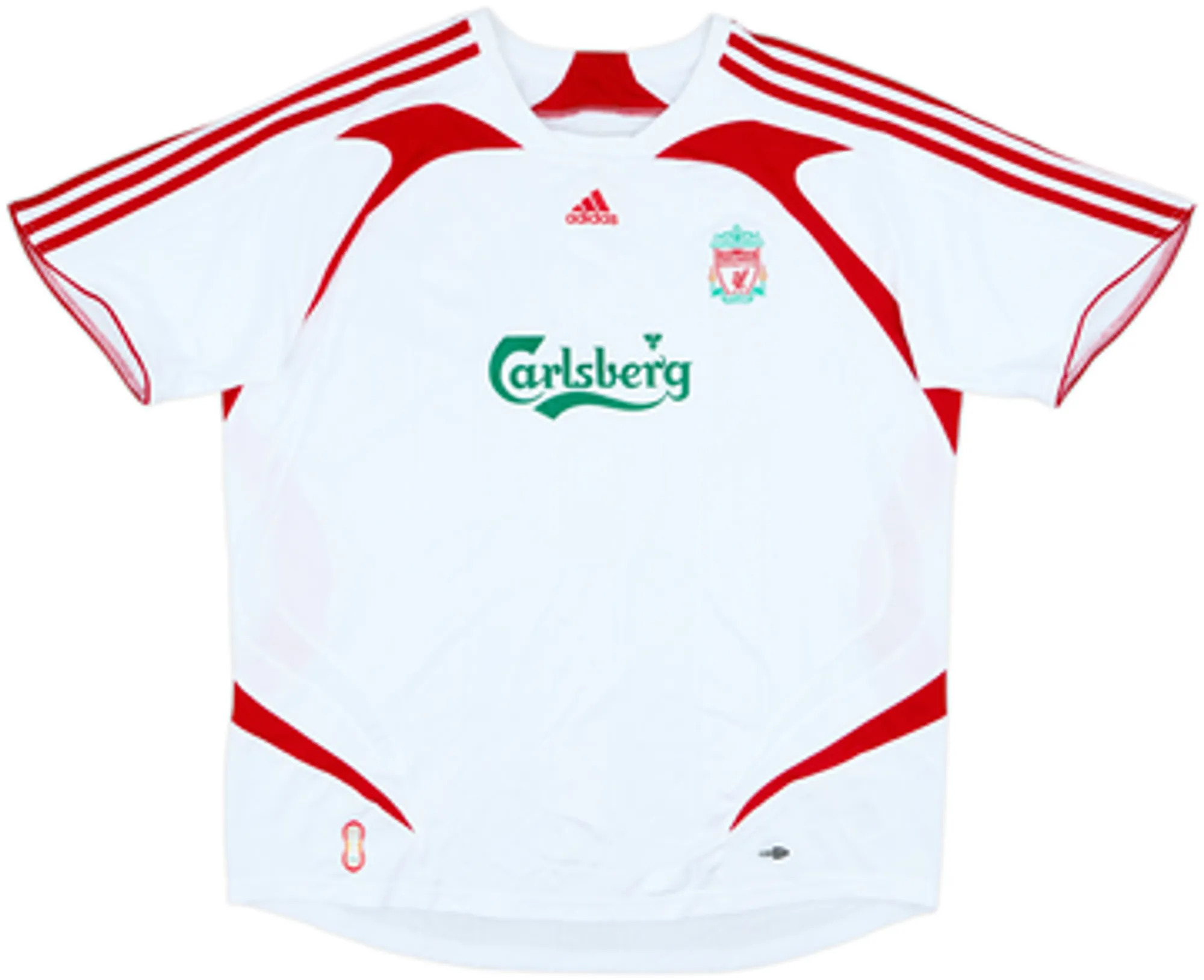 2007-08 Liverpool Away Shirt Gerrard #8 - 9/10 - (Women's XL)