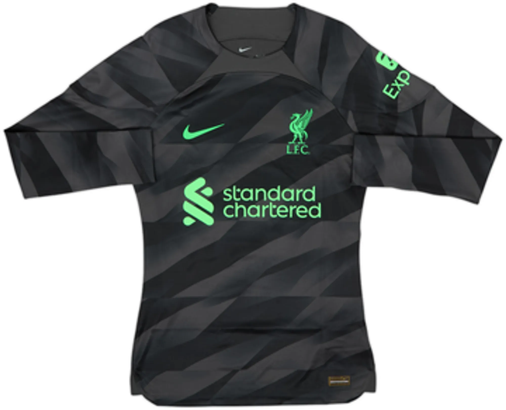 2023-24 Liverpool Authentic GK Shirt A.Becker #1 - 7/10 - (S)
