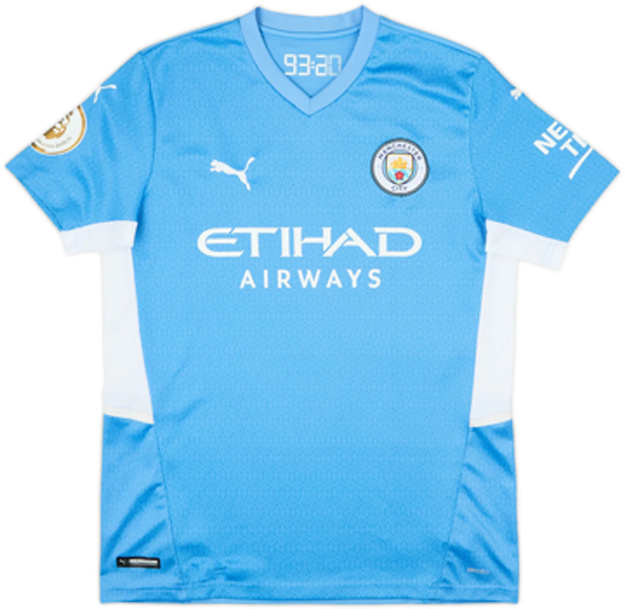 2021-22 Manchester City Home Shirt Foden #47 - 6/10 - (XL.Boys)