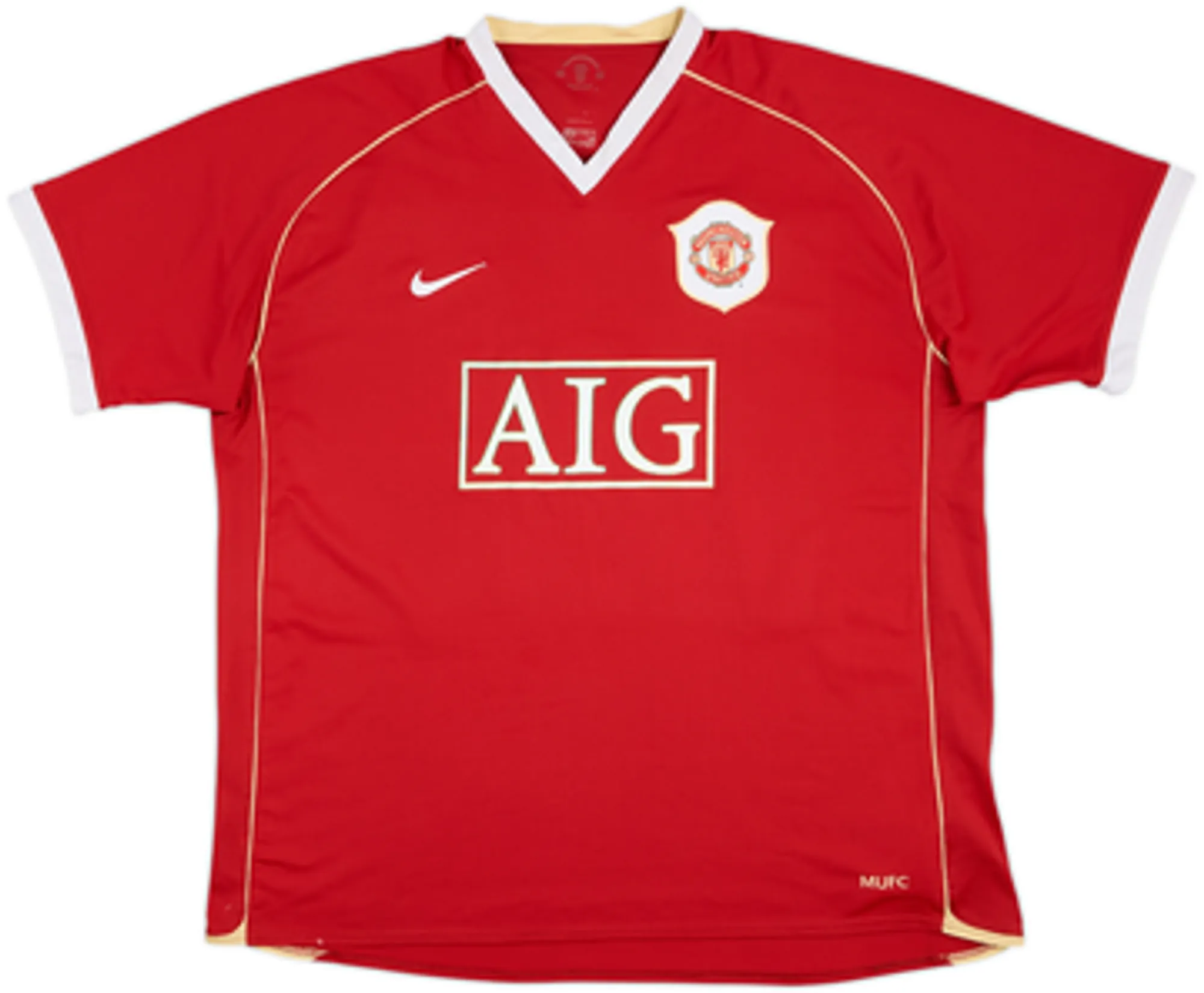 2006-07 Manchester United Home Shirt Ronaldo #7 - 7/10 - (XL)