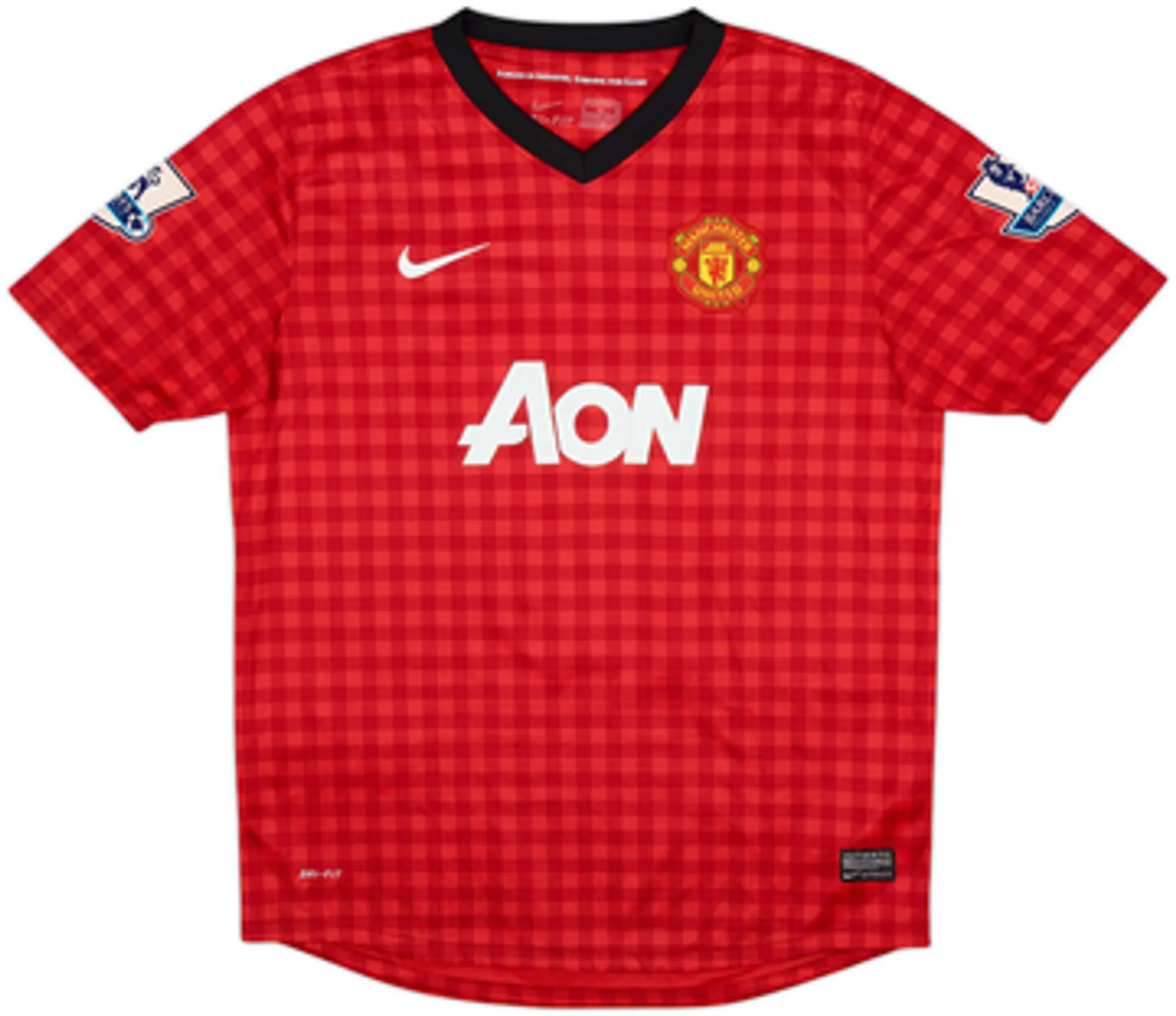 2012-13 Manchester United Home Shirt Nani #17 - 5/10 - (XL.Boys)